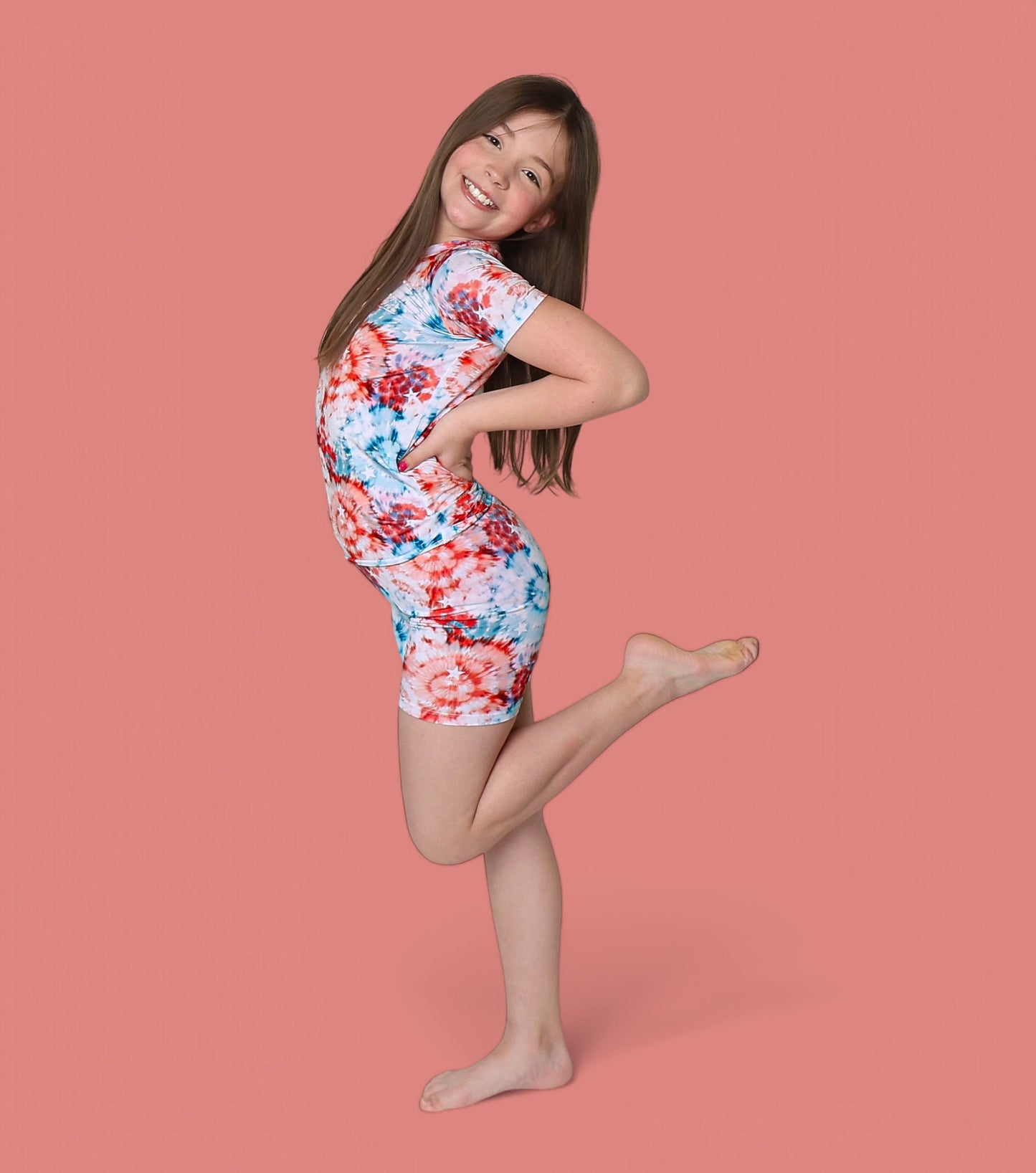 STARRY TIE DYE DREAM SHORT SET