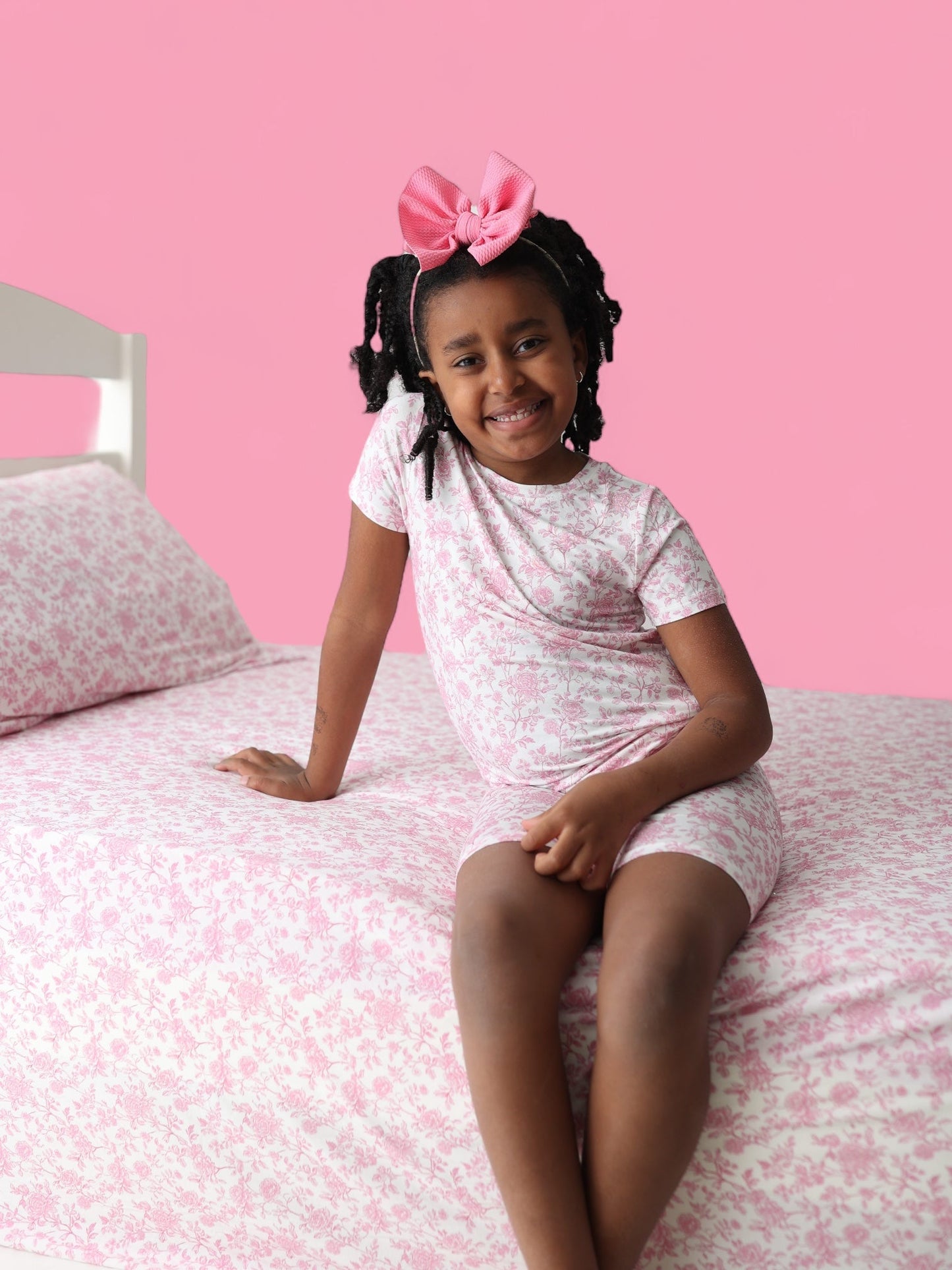 ROSEWOOD TOILE DREAM SHORT SET