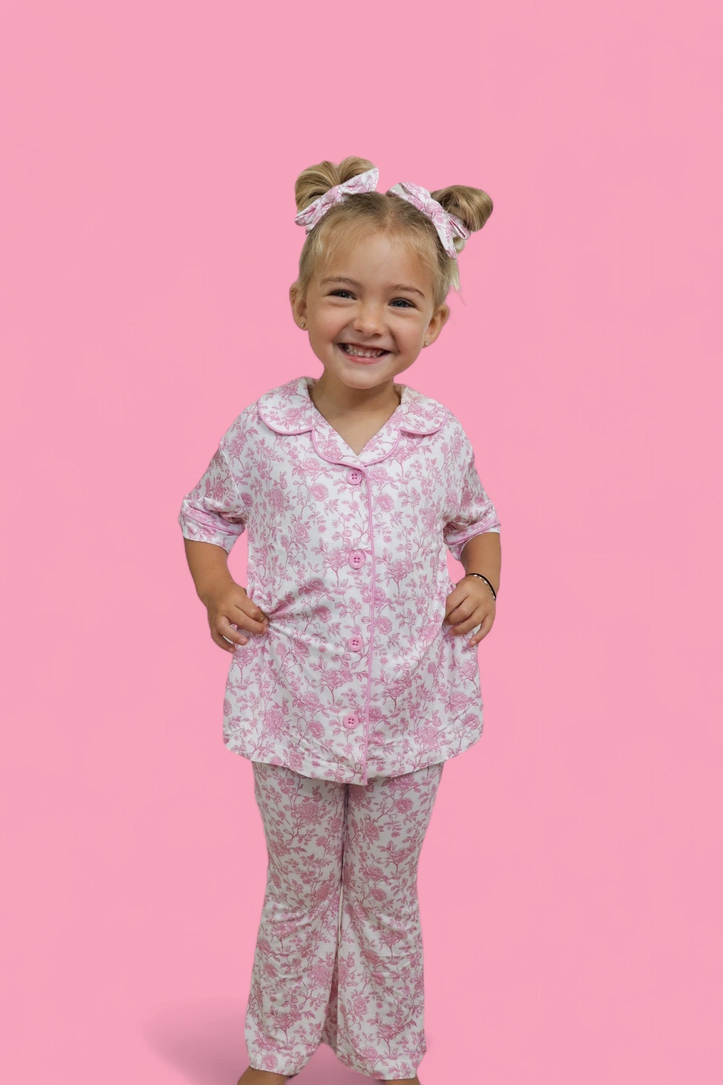ROSEWOOD TOILE DREAM GIRL'S FLARE SET