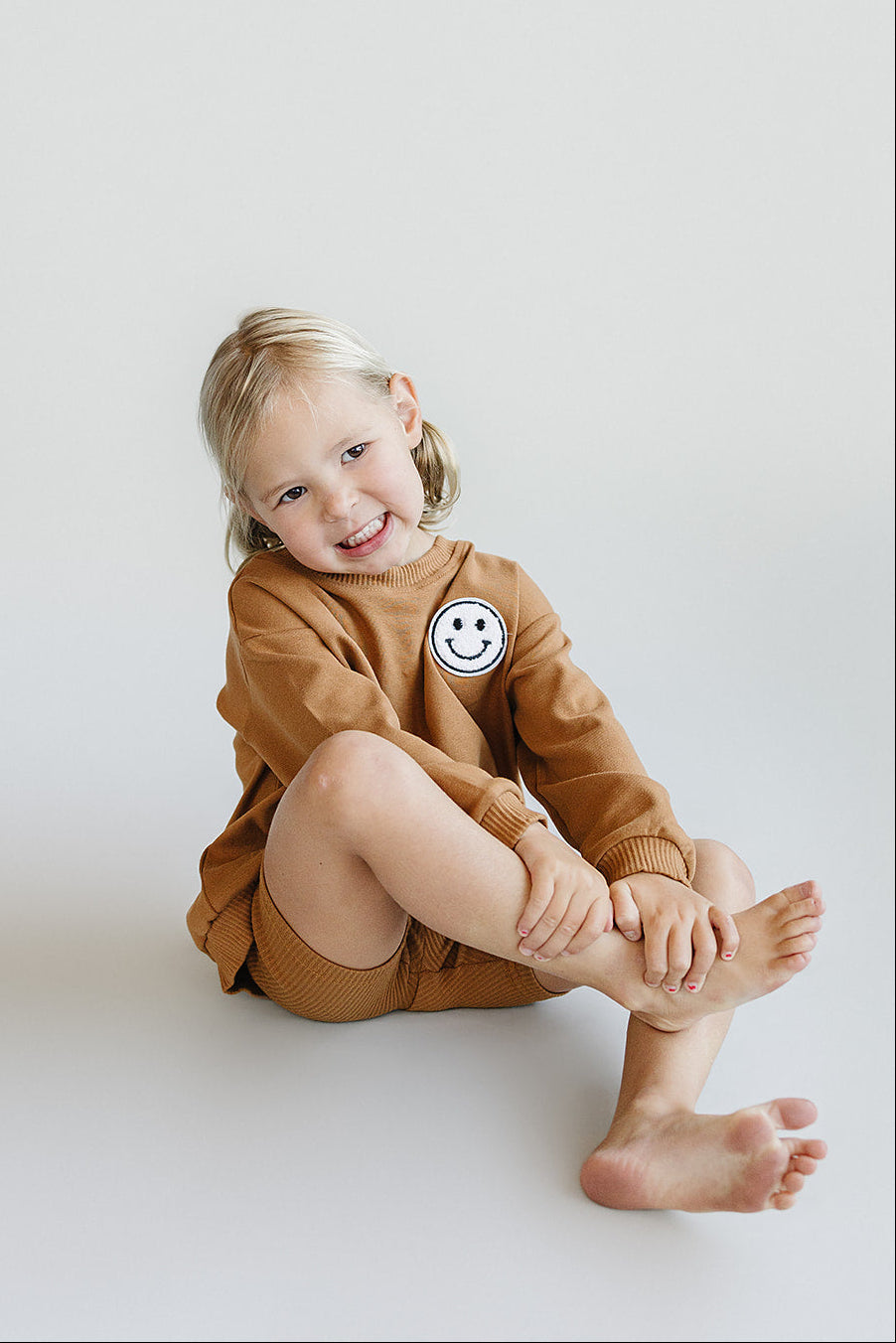 Biker Shorts Set | Brown