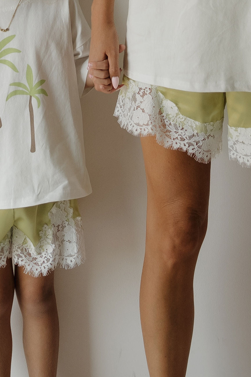 Women's Satin Shorts | Prickly Pear