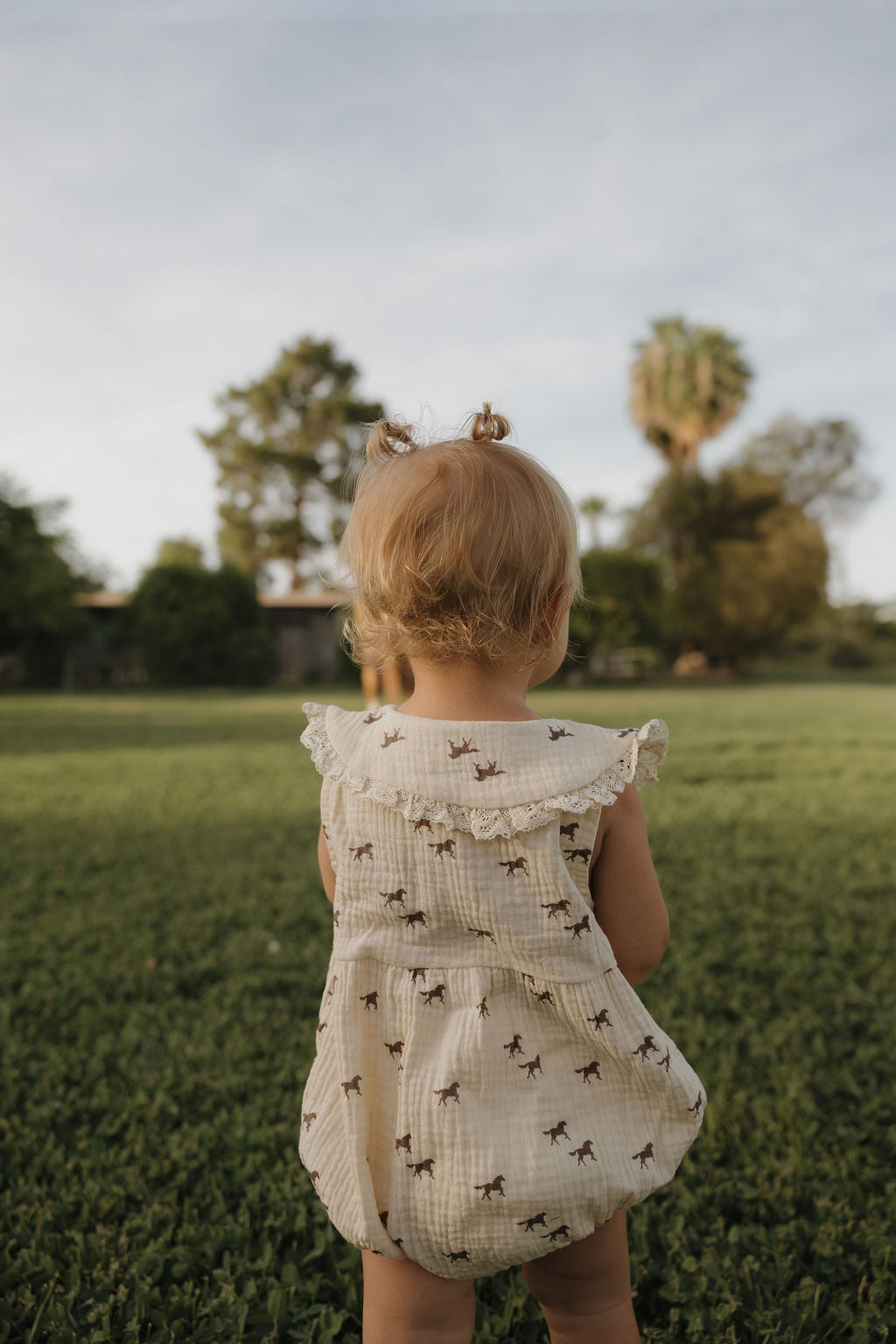 Muslin Romper | Wild Horses