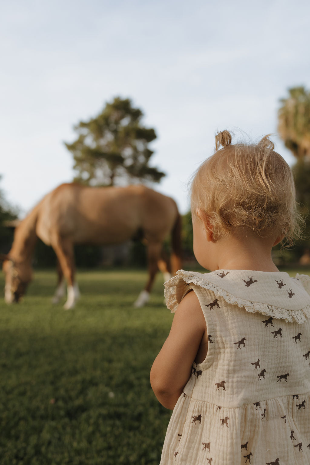 Muslin Romper | Wild Horses