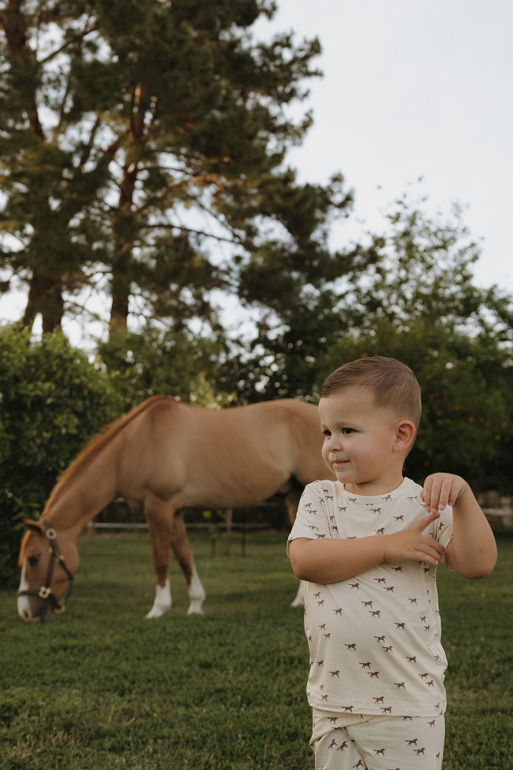 Bamboo Short Set | Wild Horses