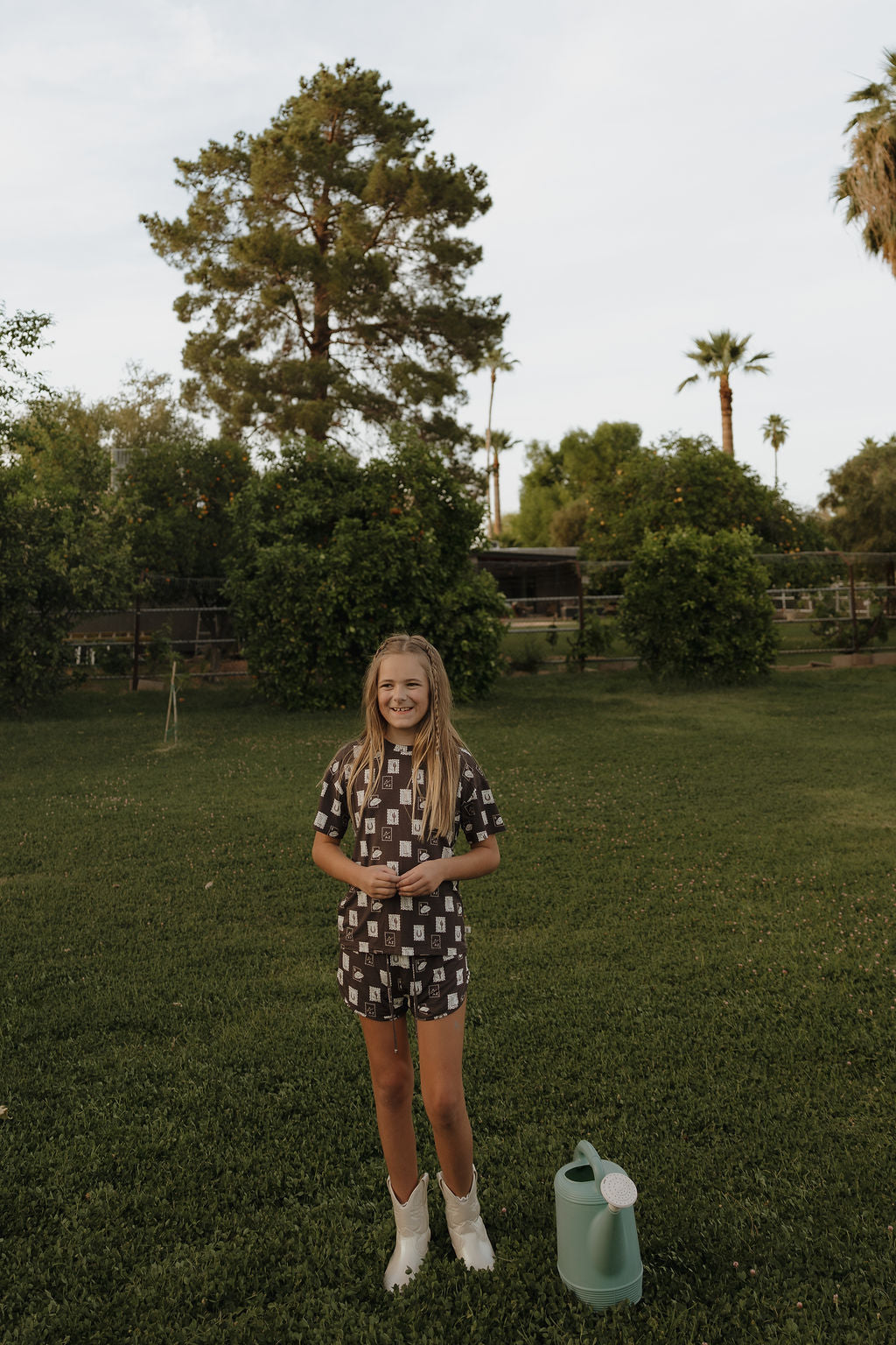 Girl's Bamboo Short Set | With Love from AZ