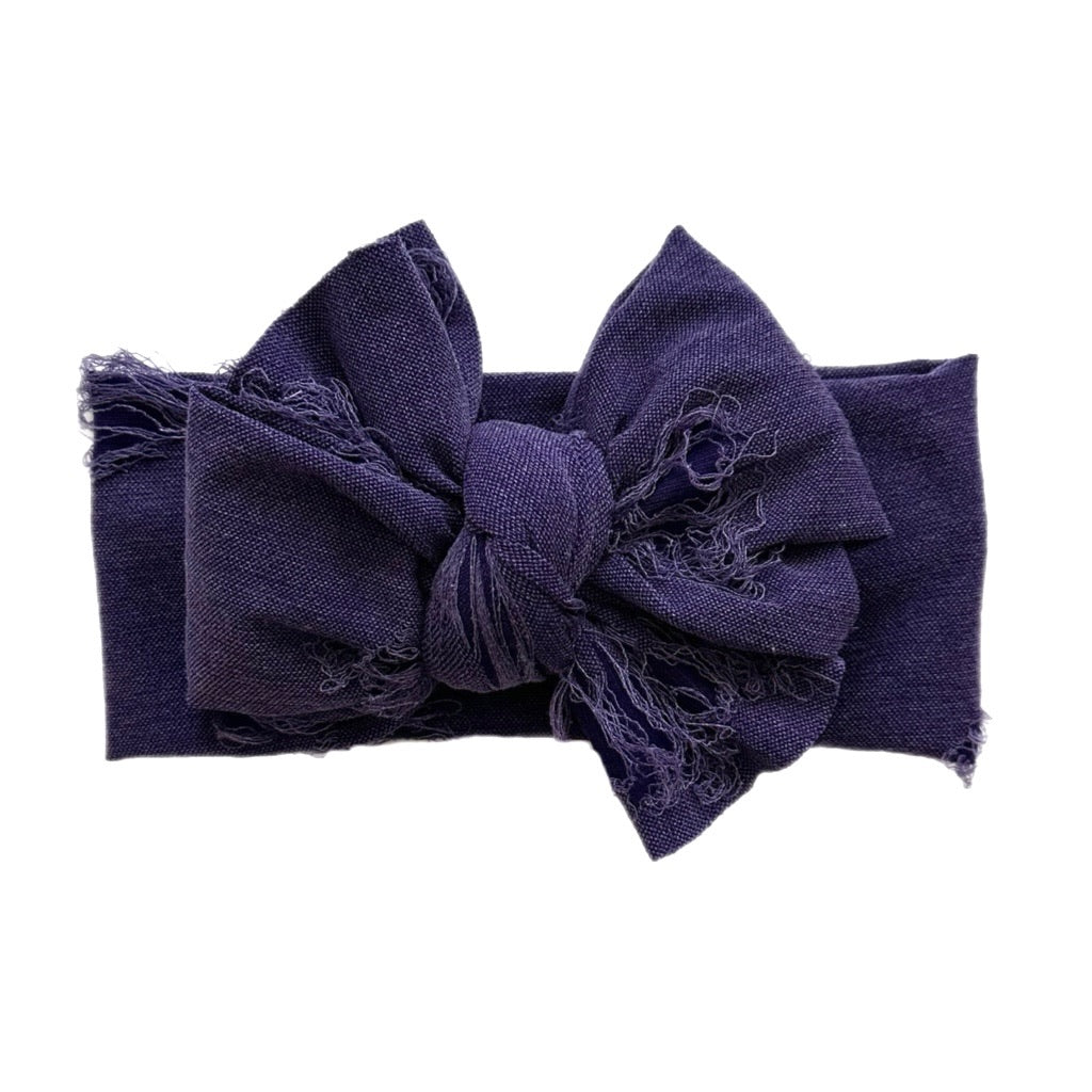 Salem ~ Dark Purple Distressed