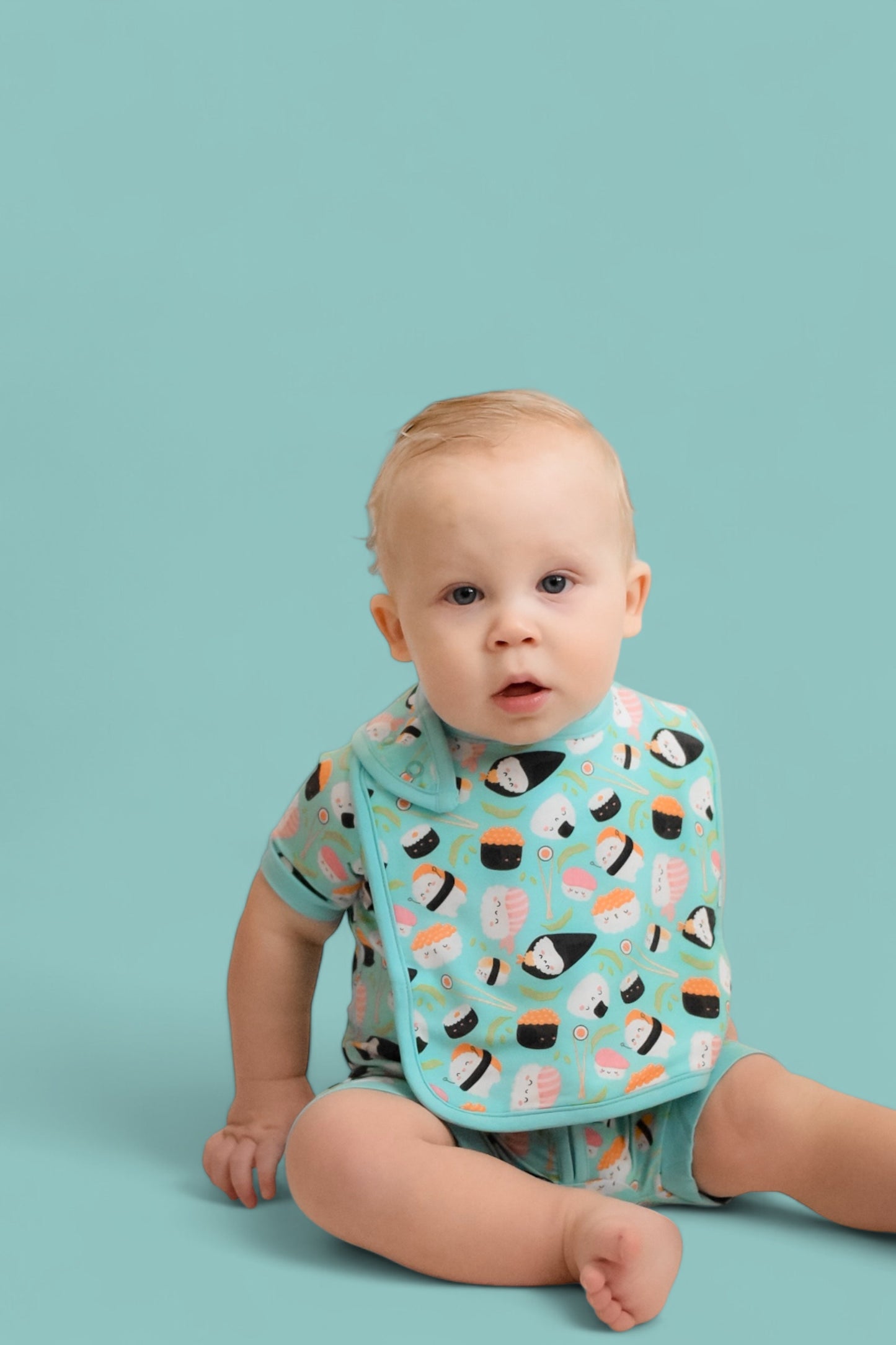 ROLLING IN SUSHI DREAM BABY BIB