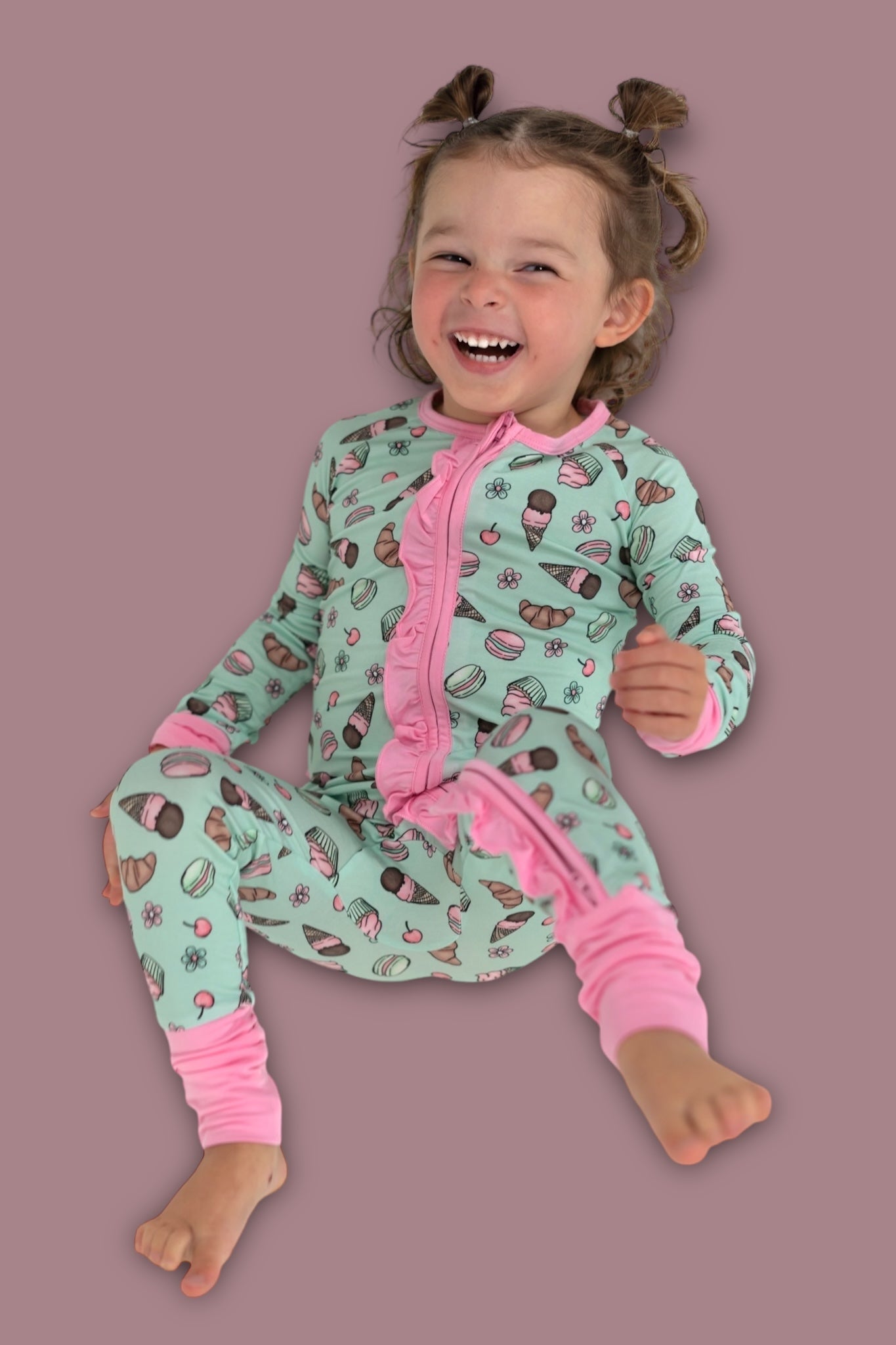 EXCLUSIVE BERRY CUTE BAKERY DREAM RUFFLE ROMPER
