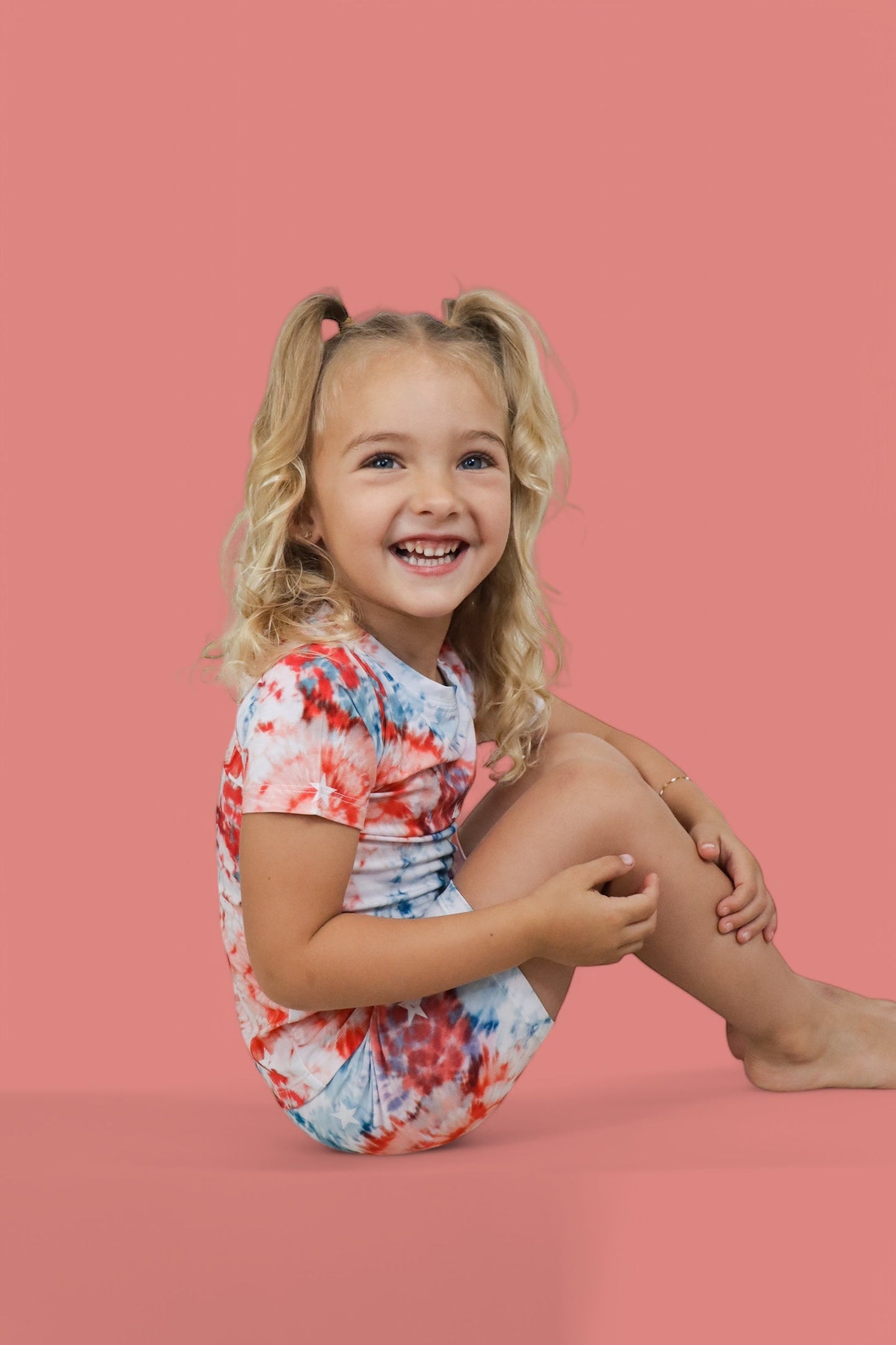 STARRY TIE DYE DREAM SHORT SET