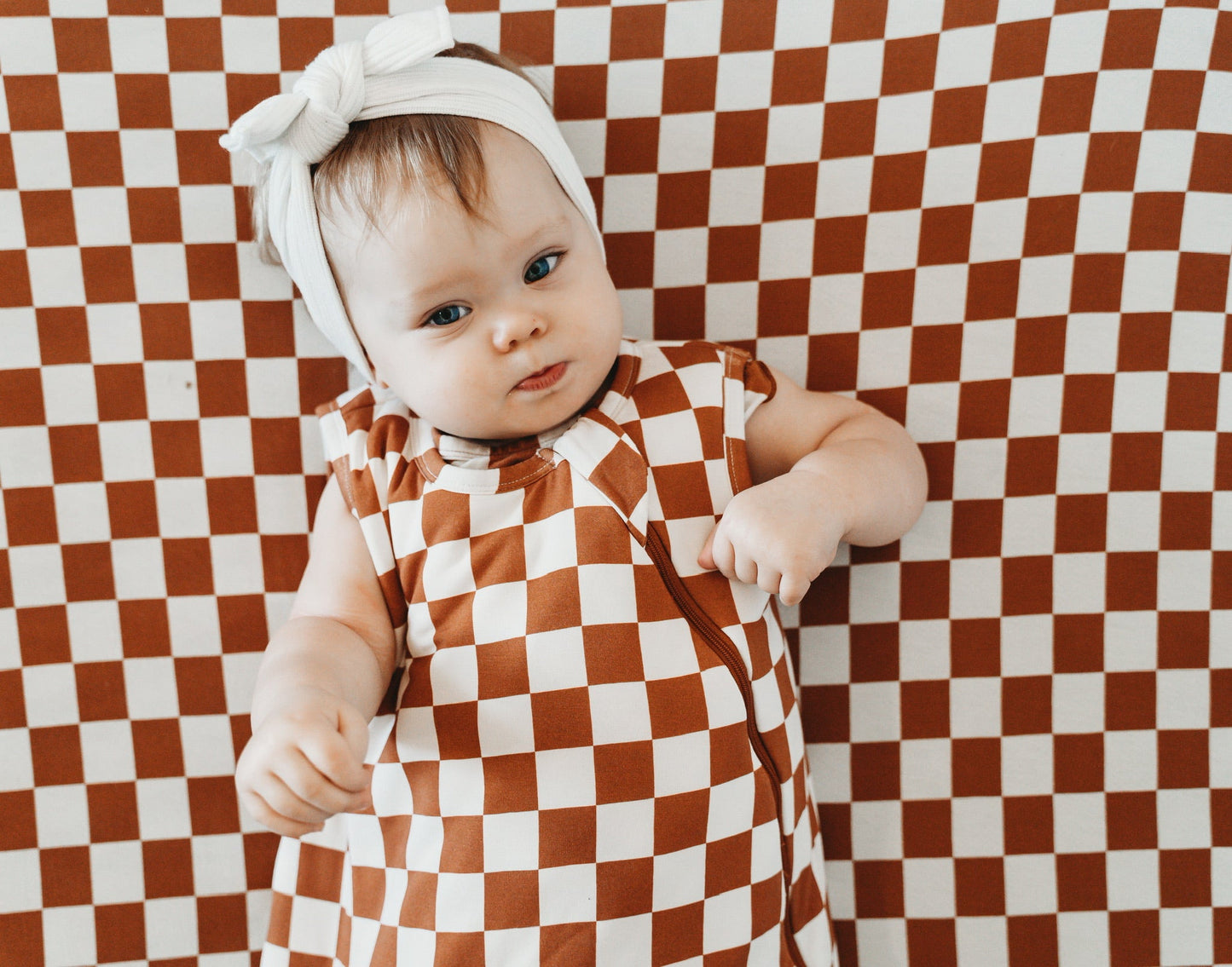 COPPER CHECKERS DREAM SLEEP SACK