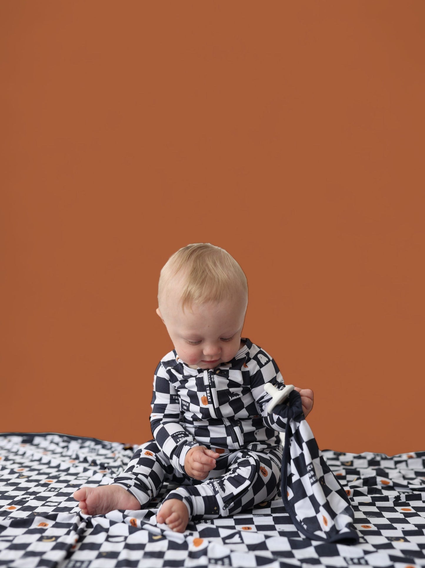 BOO CREW CHECKERS DREAM ROMPER