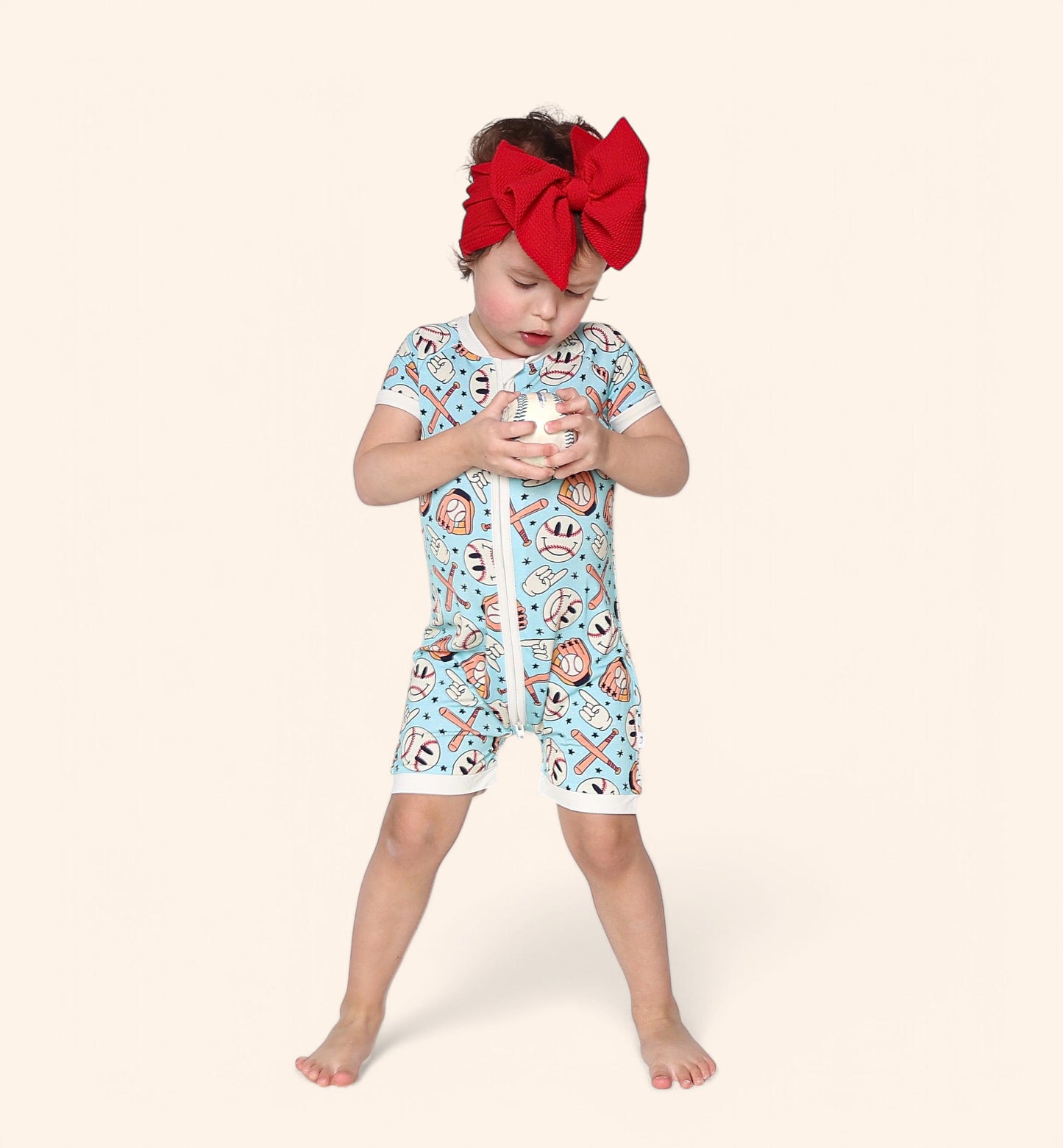 BASEBALL SMILEY DREAM SHORTIE