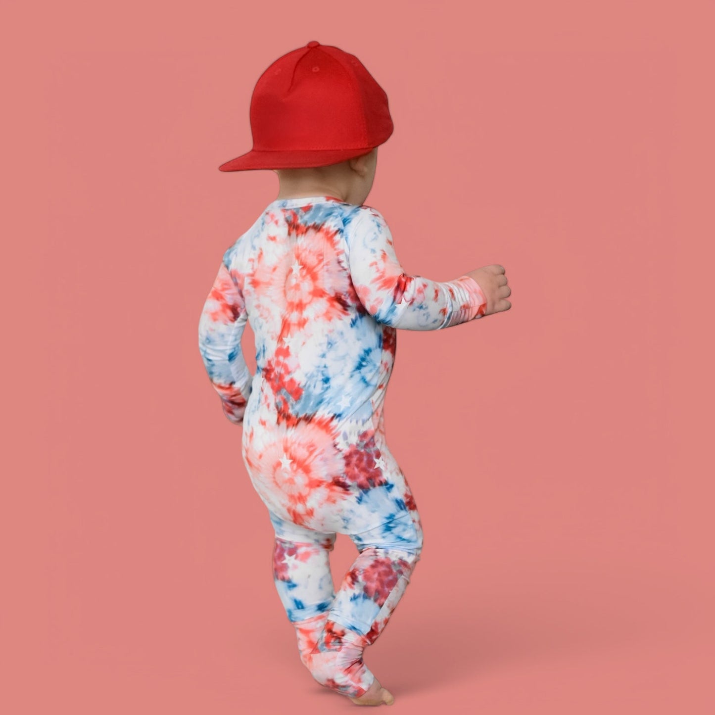 STARRY TIE DYE DREAM ROMPER