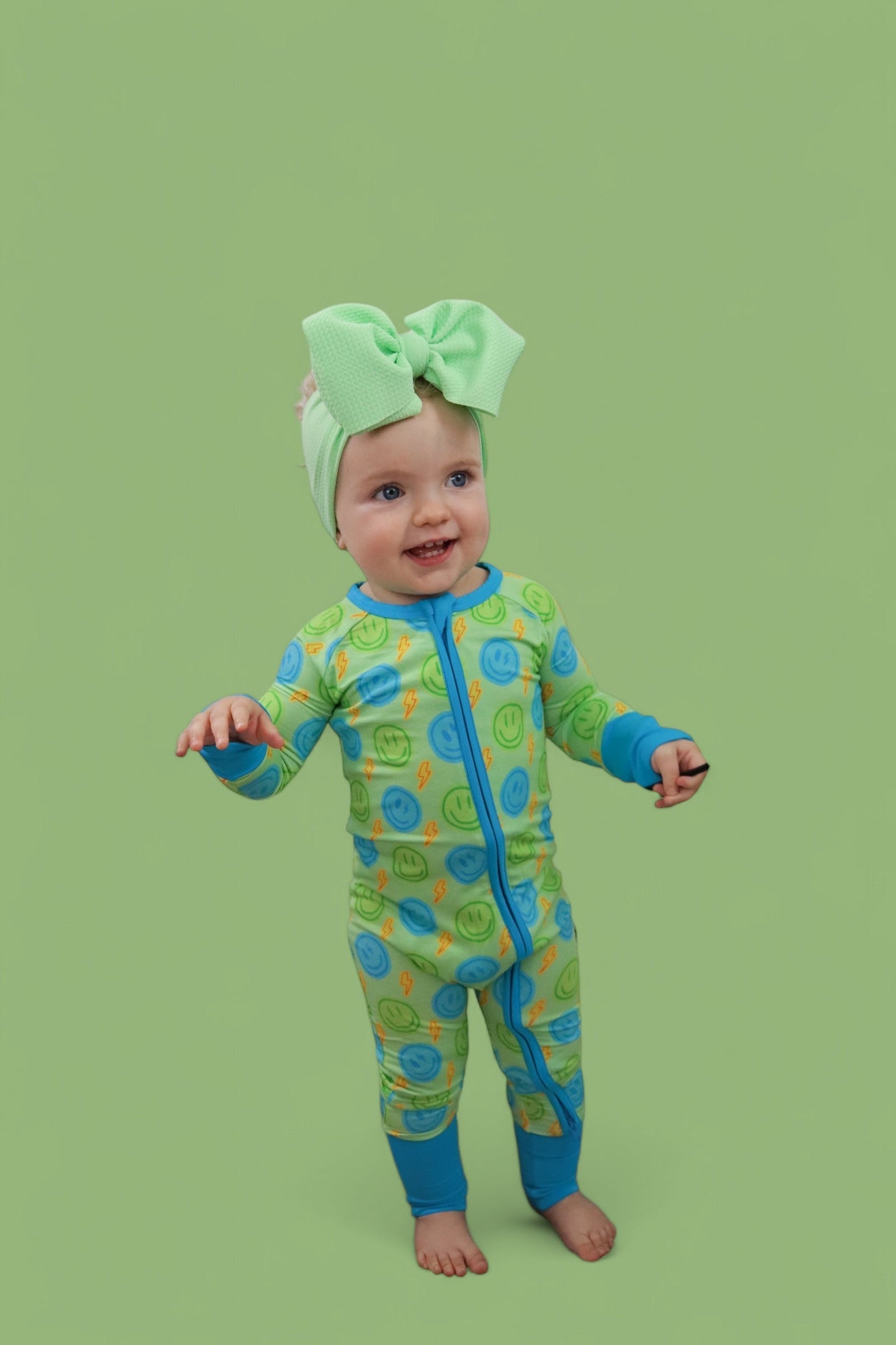 NEON SMILES DREAM ROMPER