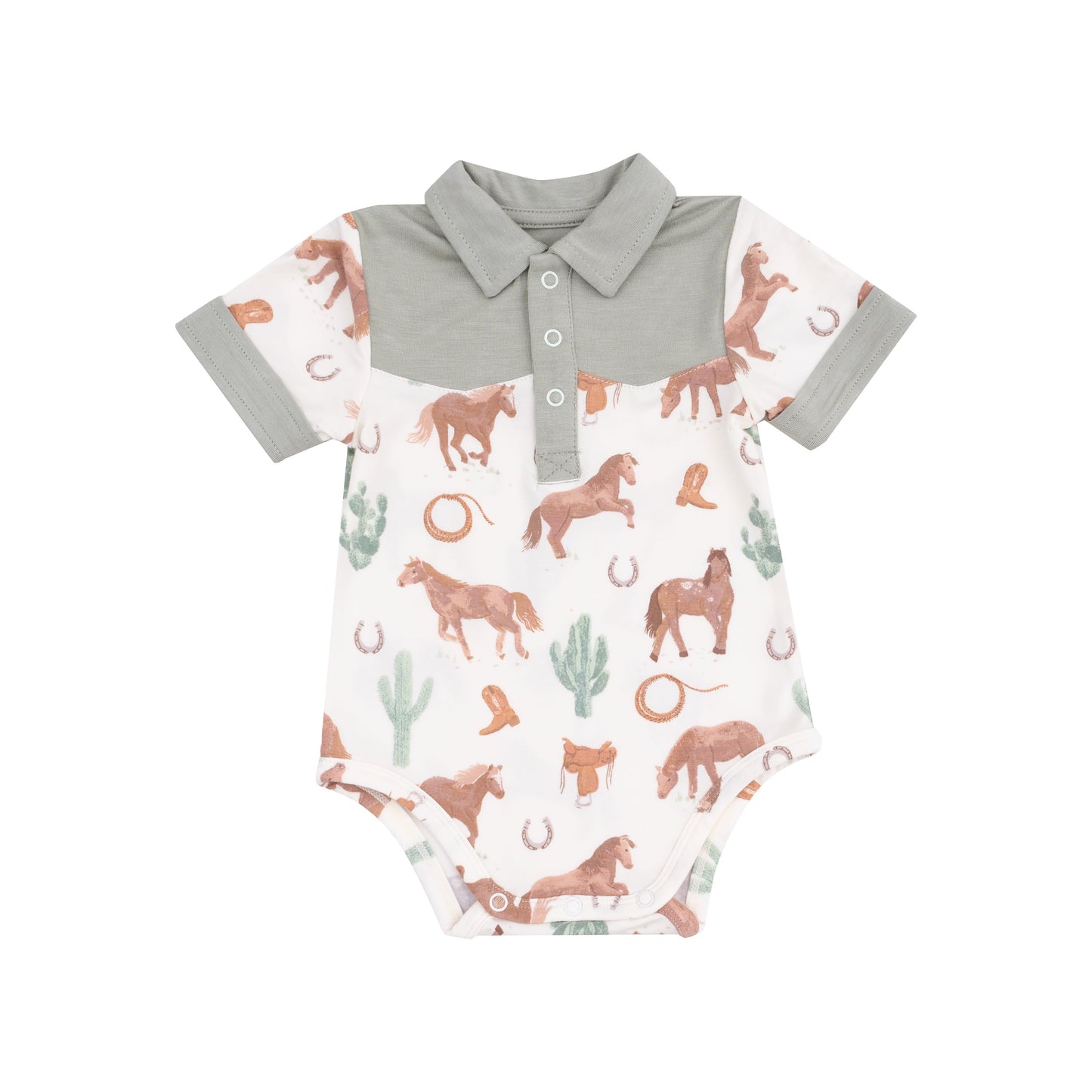 Bodysuit - Western Horses Uni