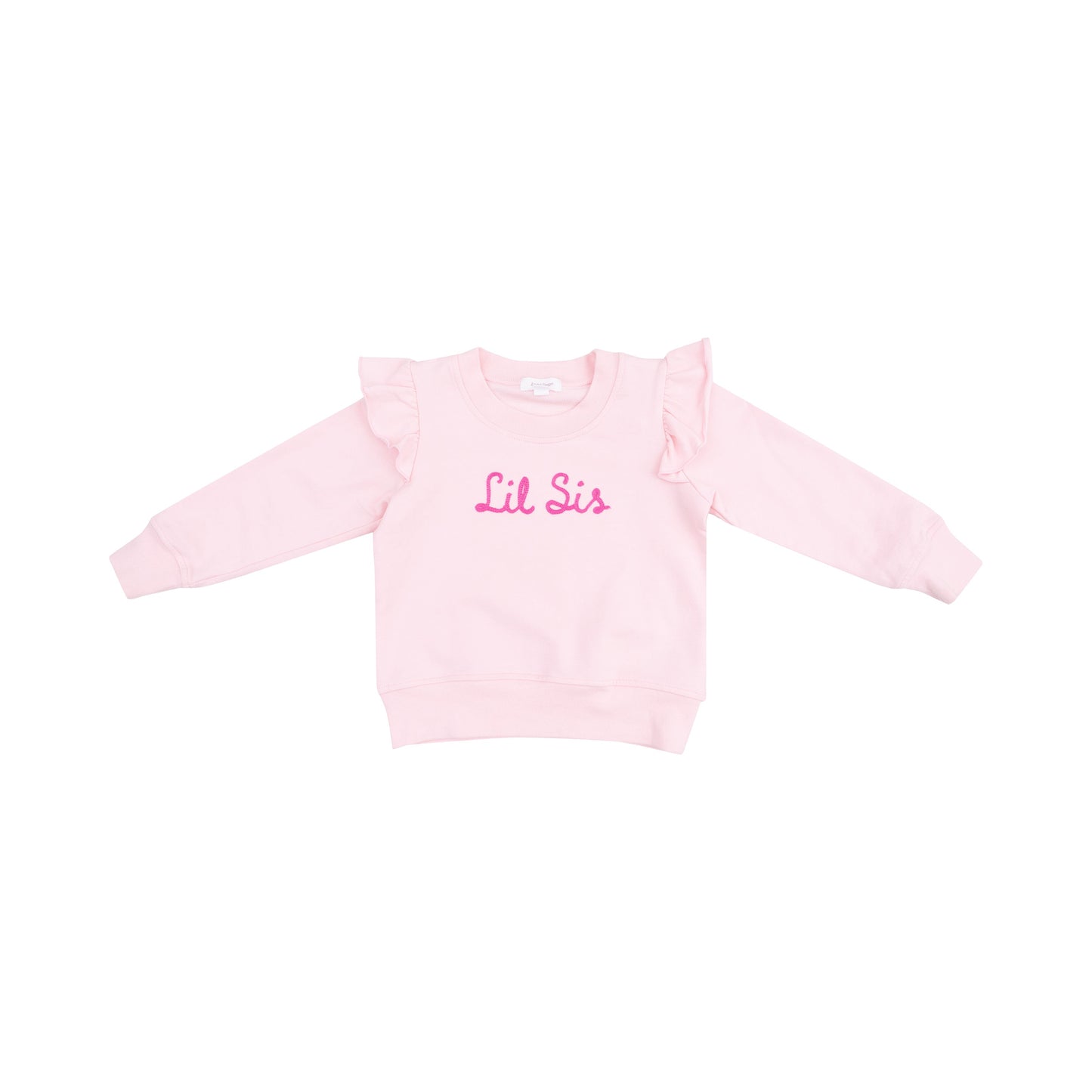 Ruffle Sweatshirt - Sibling Lil Sis