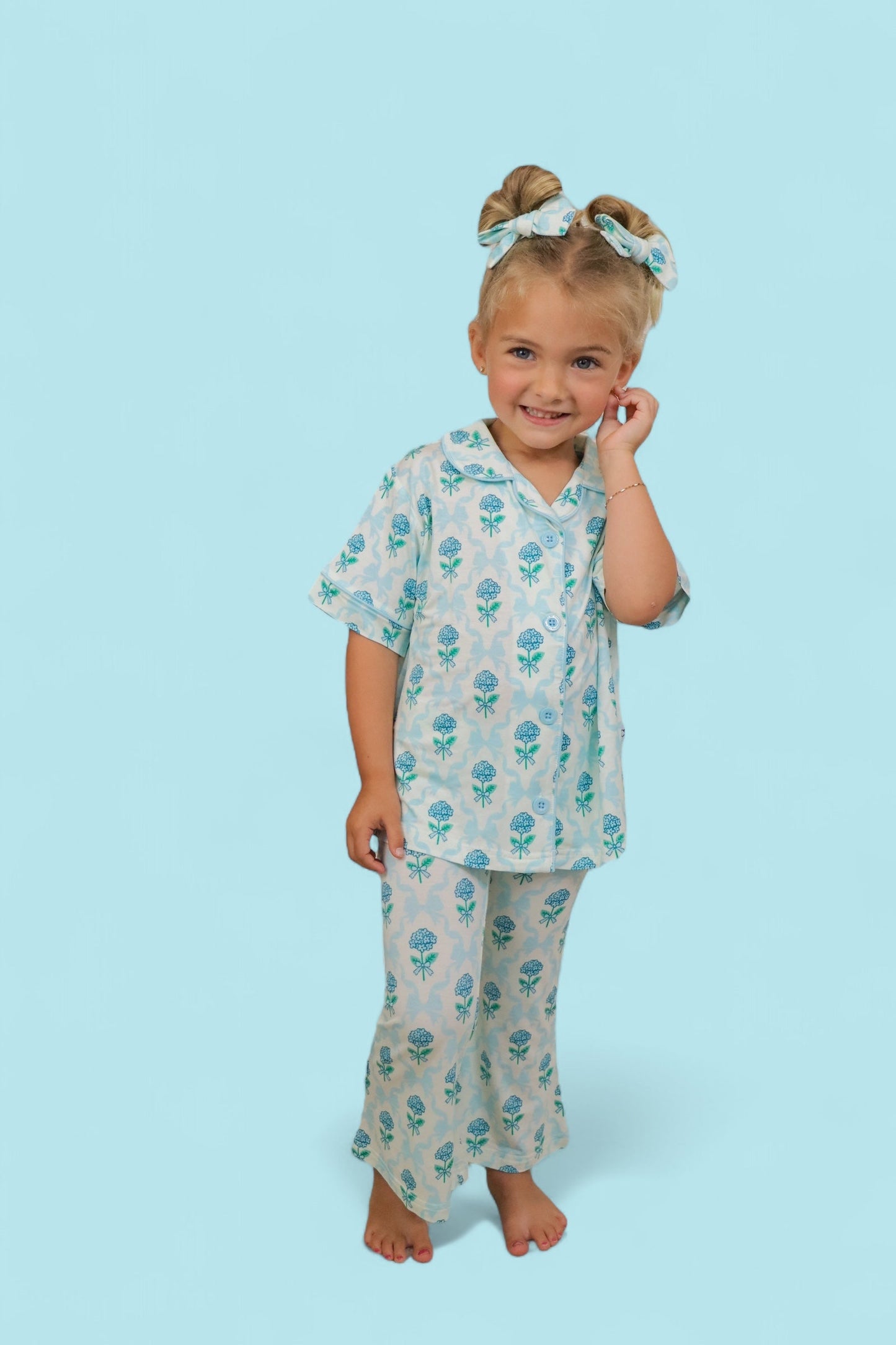 BLUE RIBBON BLOOMS DREAM GIRL'S FLARE SET