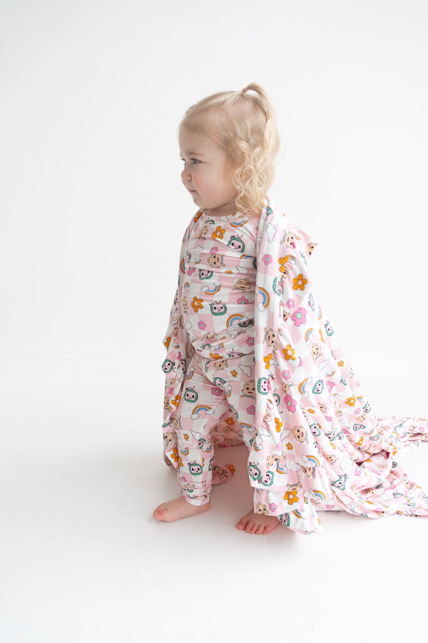 Dream Big Little Co x CoComelon JJ RAINBOW CHECKERS DREAM SET