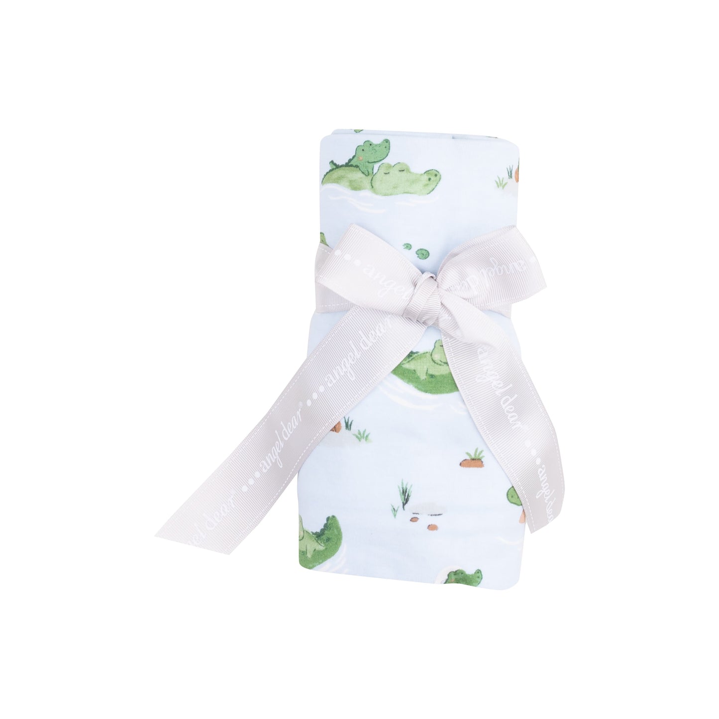 Swaddle Blanket - Alligator Blue
