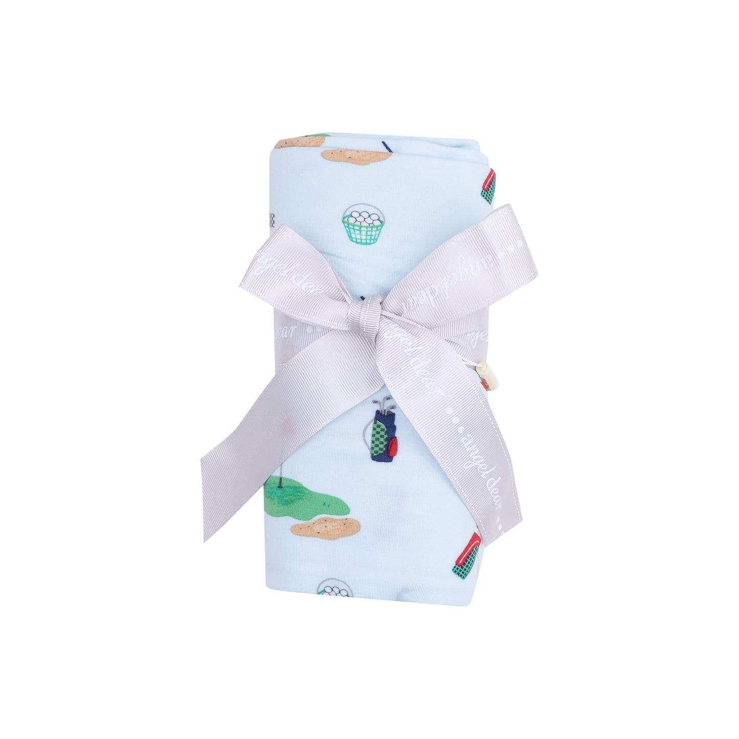 Swaddle Blanket - Golf Things Blue