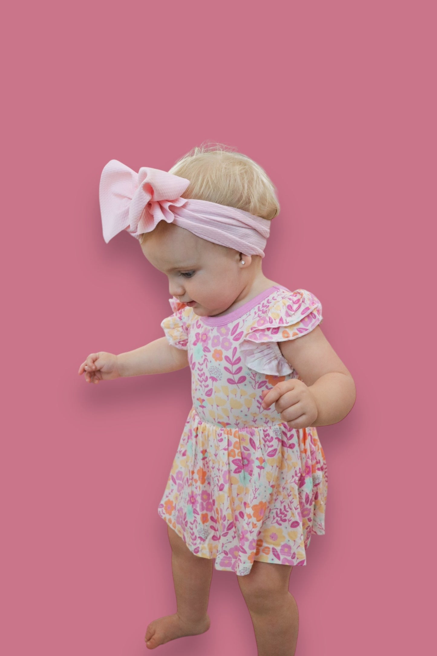 GARDEN TREASURES DREAM CAP SLEEVE BODYSUIT DRESS