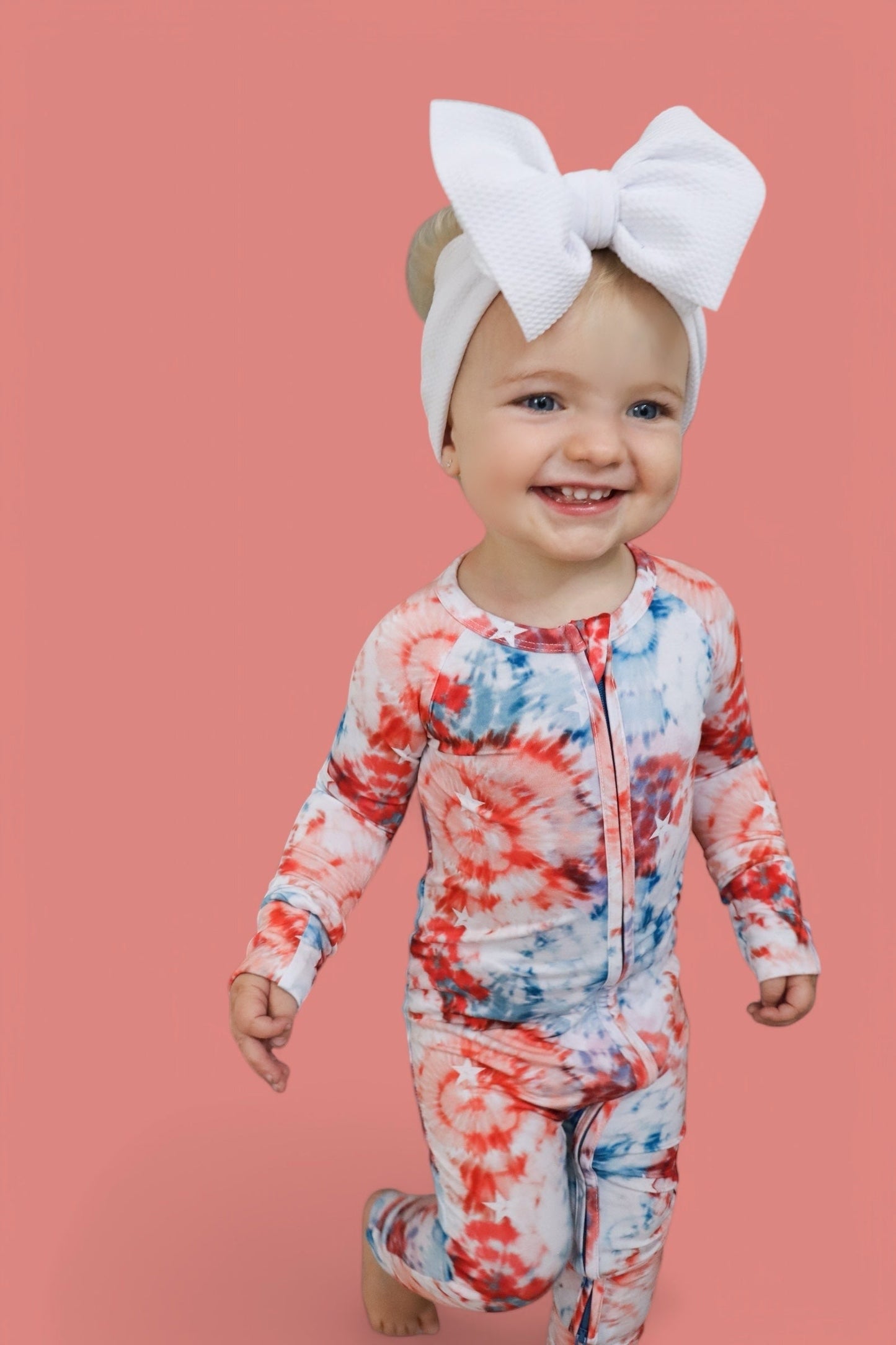 STARRY TIE DYE DREAM ROMPER