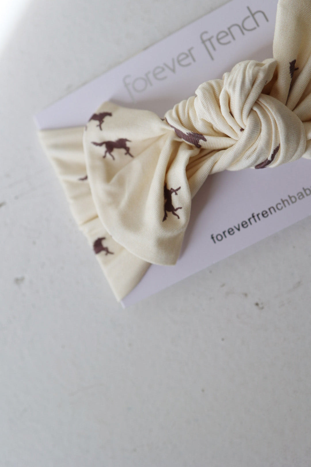 Bamboo Head Wrap | Wild Horses
