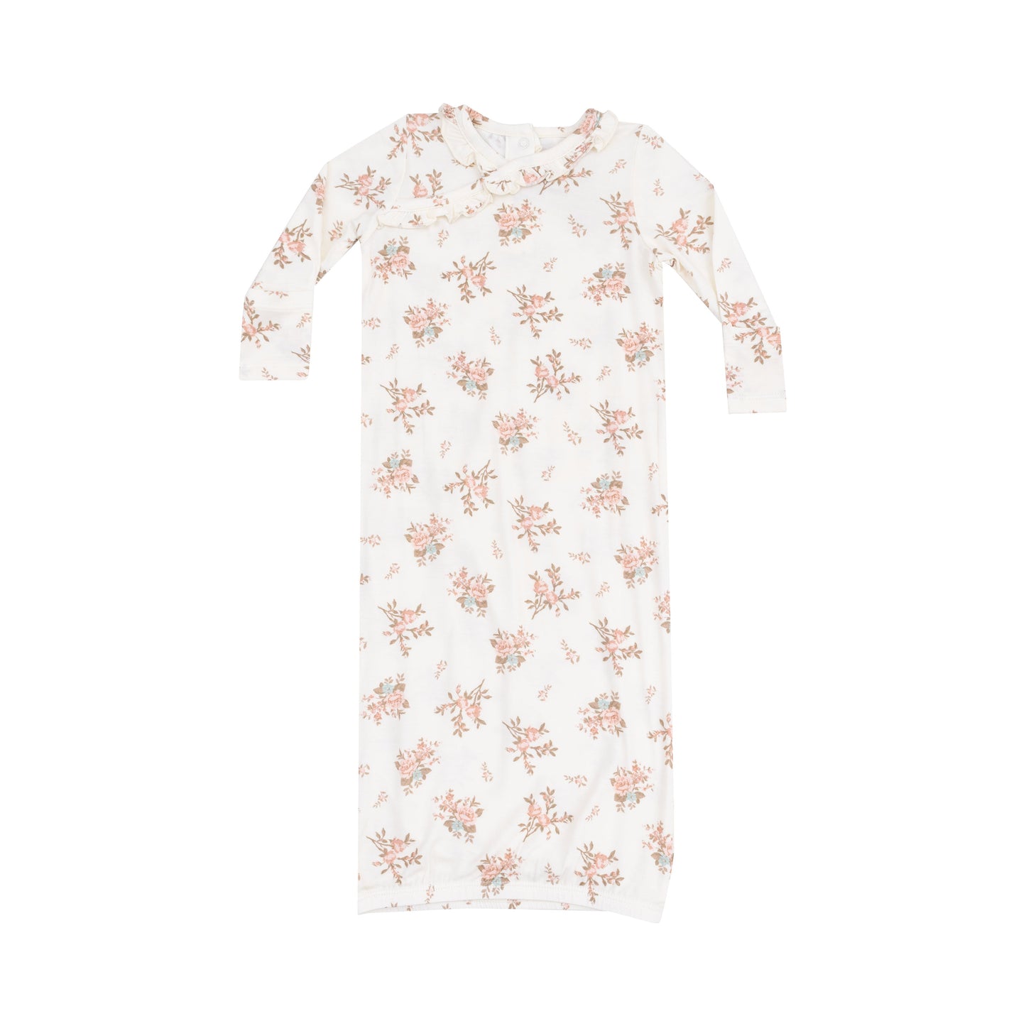 Kimono Gown - Vintage Rosebuds