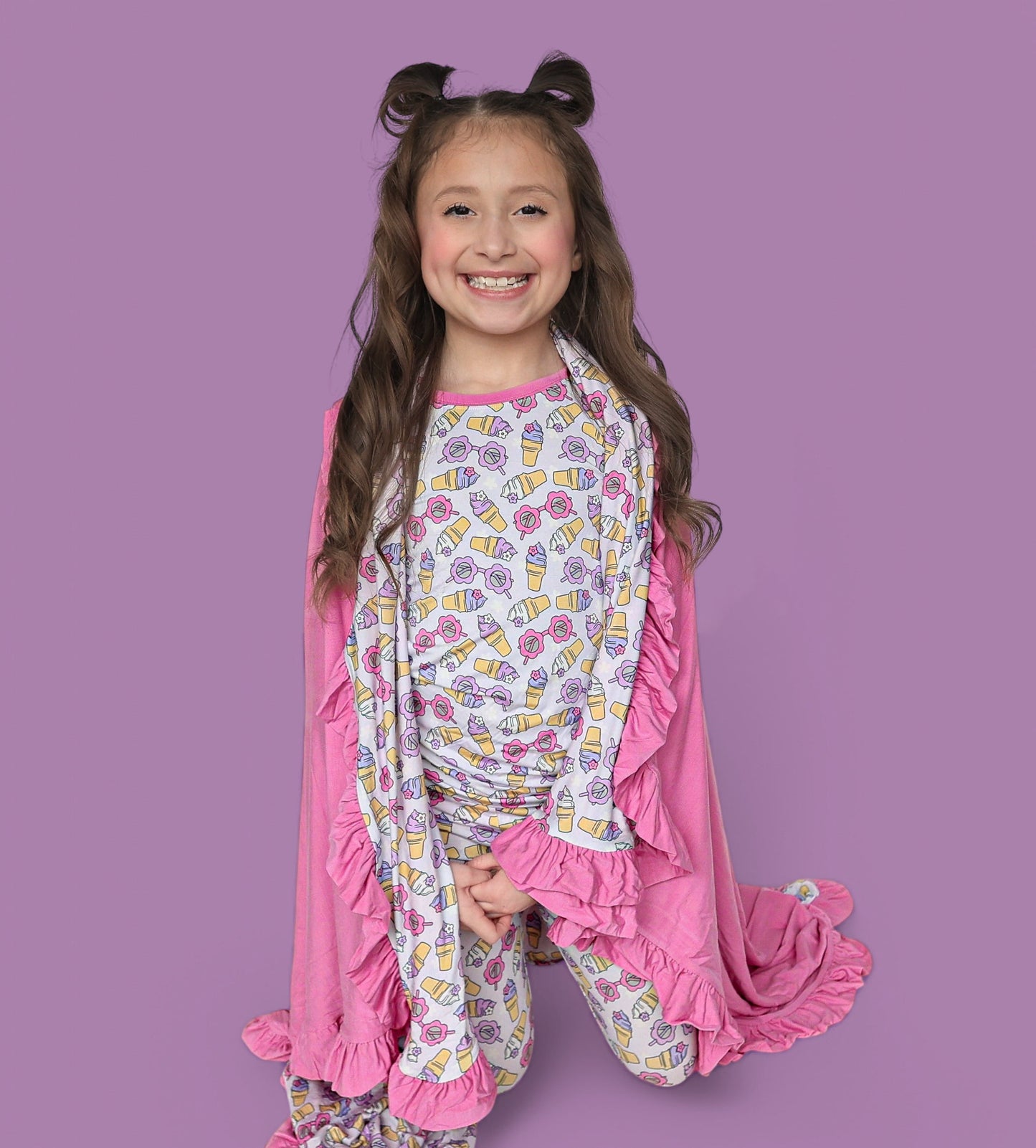SWEET SUMMER RUFFLE DREAM BLANKET