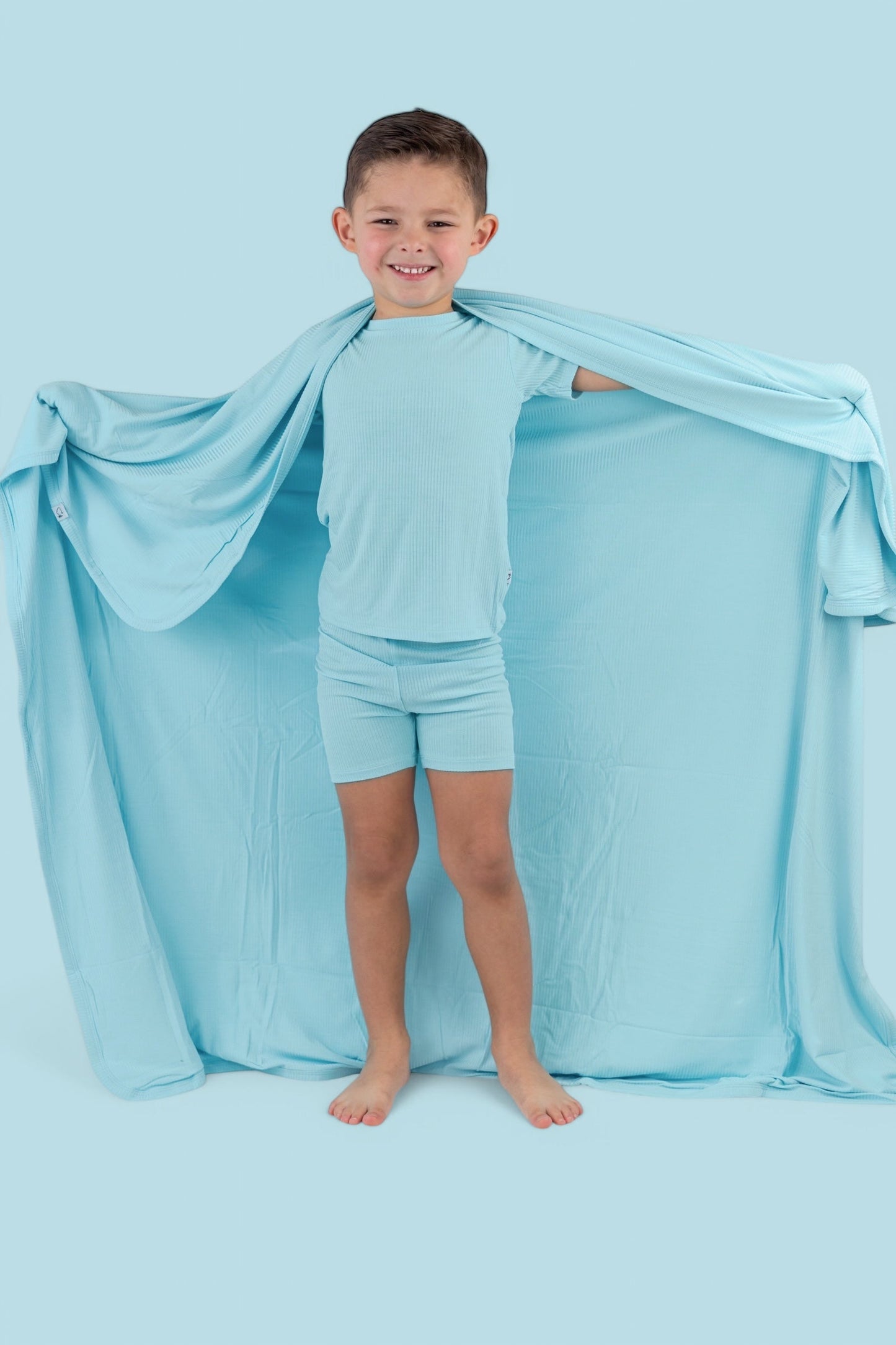 CAPRI BLUE RIB DREAM BLANKET