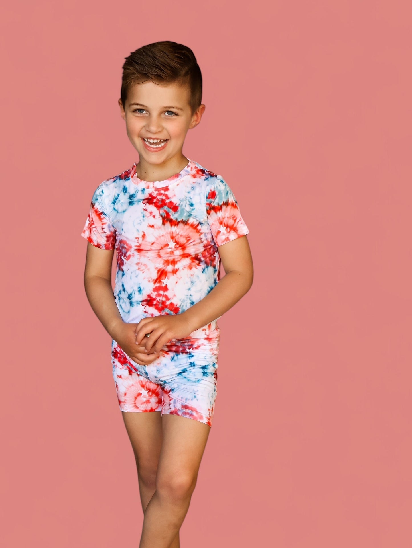 STARRY TIE DYE DREAM SHORT SET