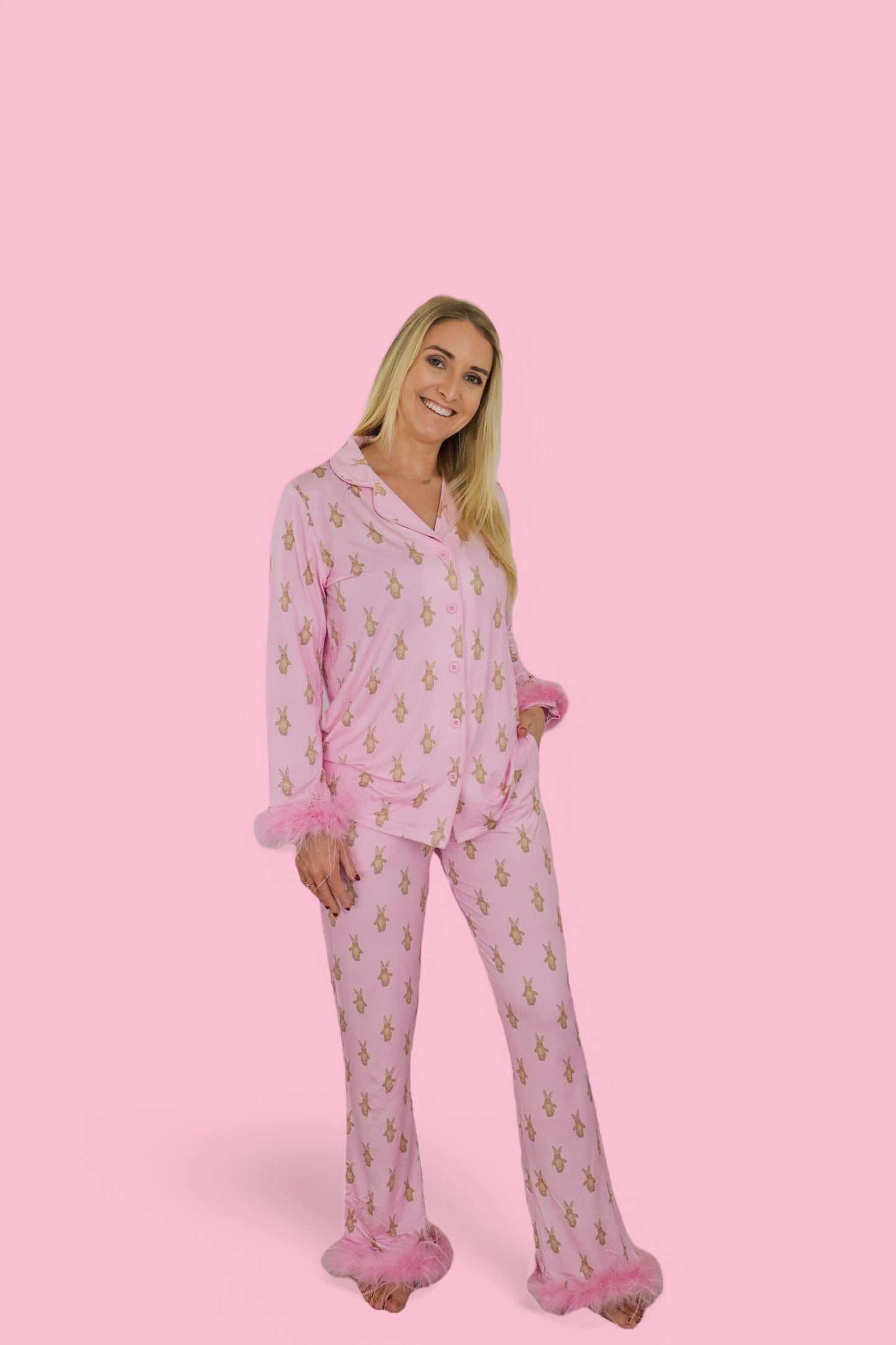 BLUSHIN' BUNNIES WOMEN'S FEATHER DREAM SET