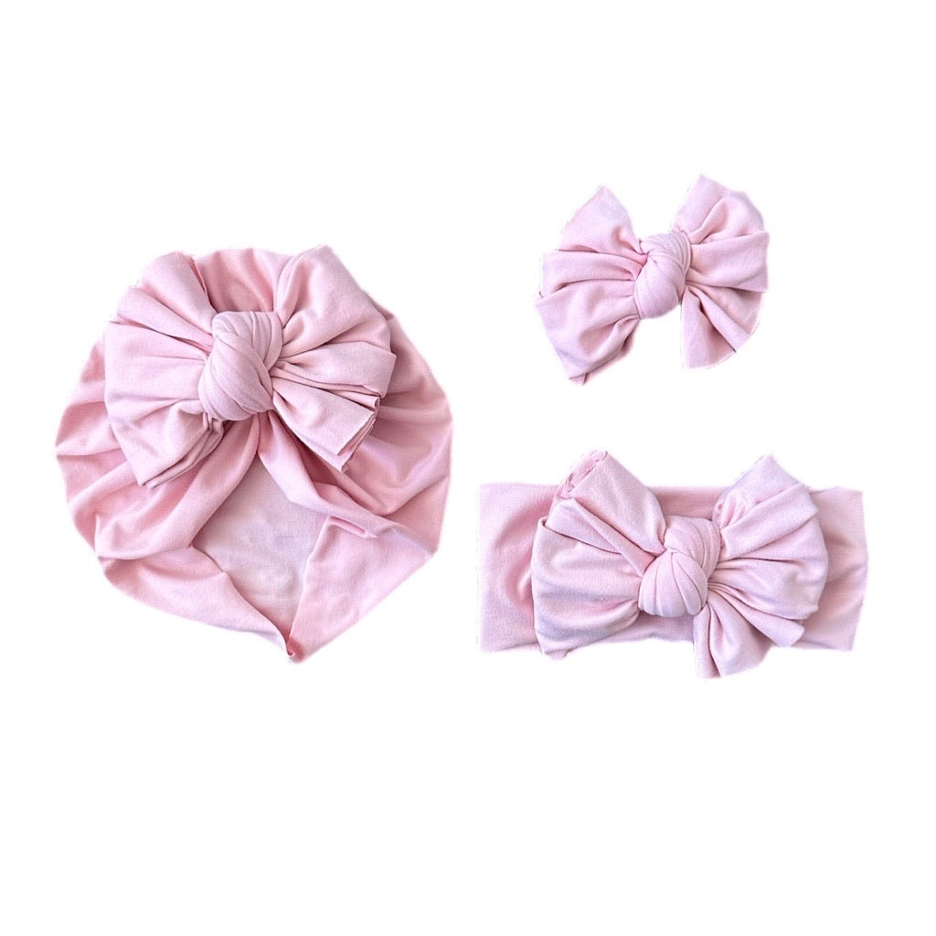 Jackie ~ Baby Pink Solid