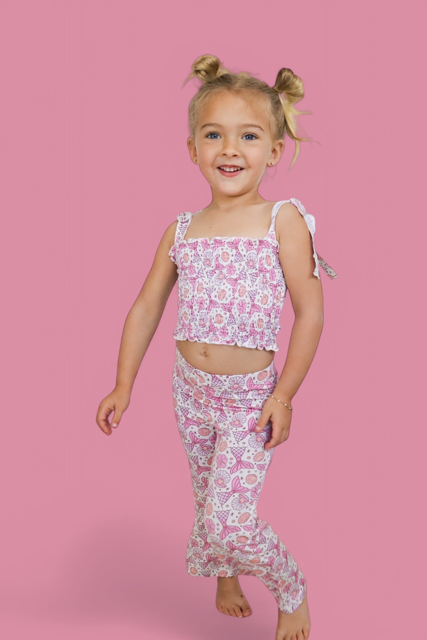 MAGICAL MERMAID DREAM SMOCKED FLARE SET
