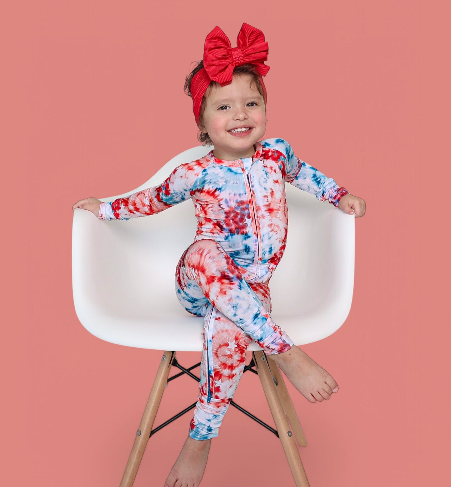 STARRY TIE DYE DREAM ROMPER