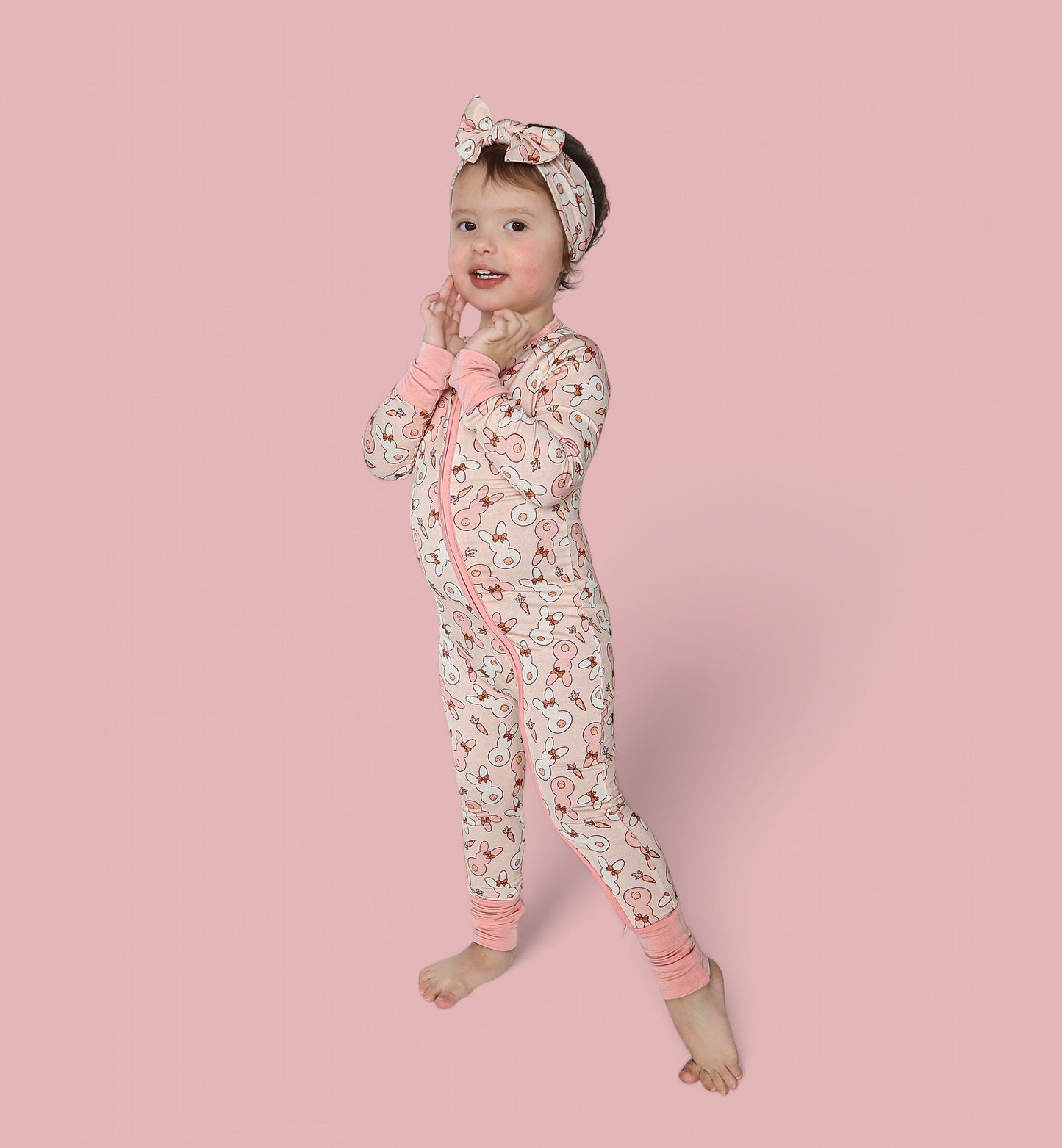 BUNNIES AND BOWS DREAM ROMPER