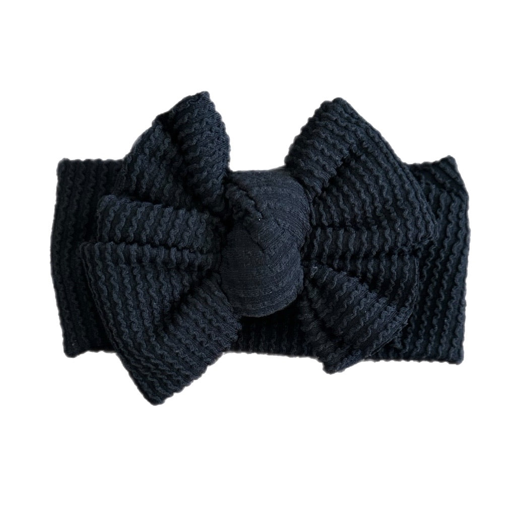 Binx - Black Ribbed