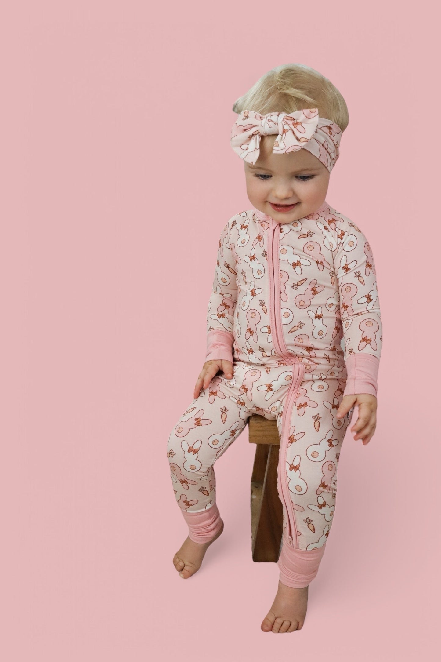 BUNNIES AND BOWS DREAM ROMPER