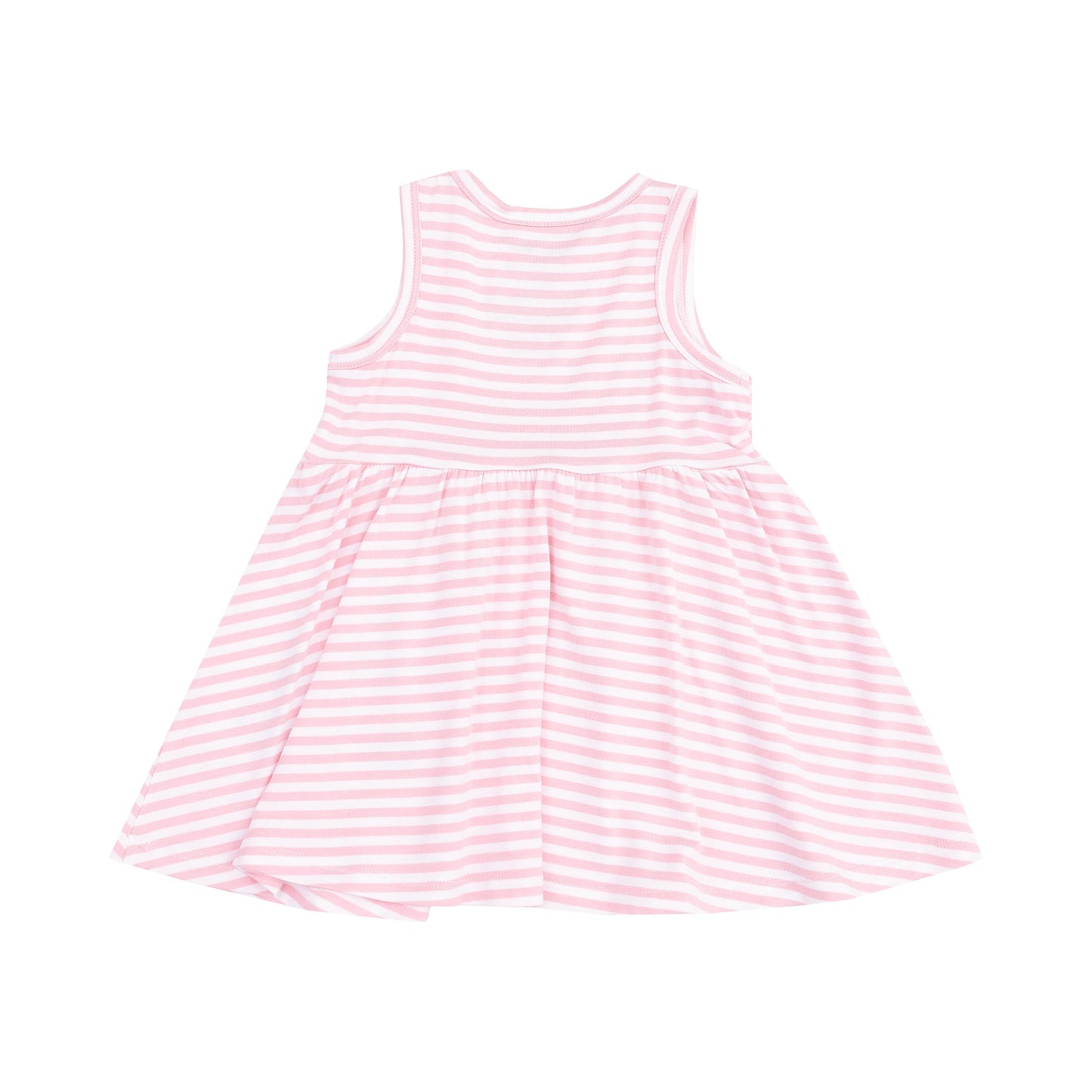 Tank Dress and Bloomer with Applique - Golf Pink Mini Gingham