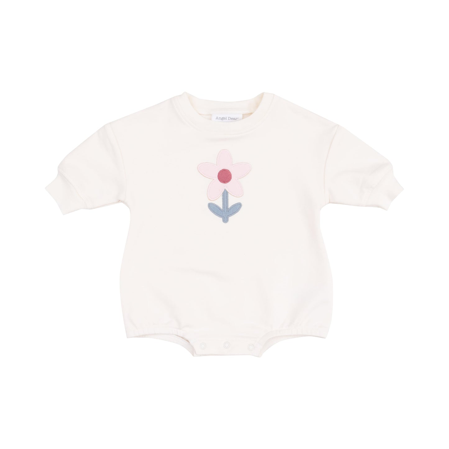 French Terry Sweatshirt Bubble - Danish Daisy