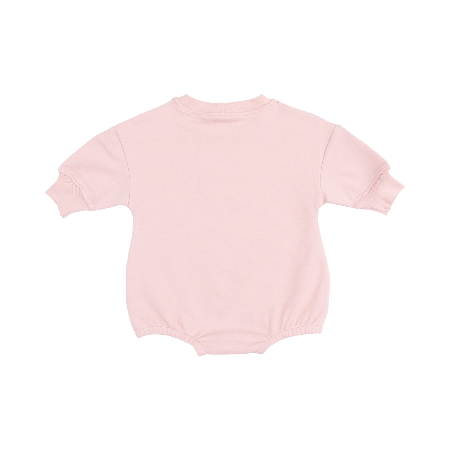 Sweatshirt Bubble with Chenille Patch - Bows French Terry
