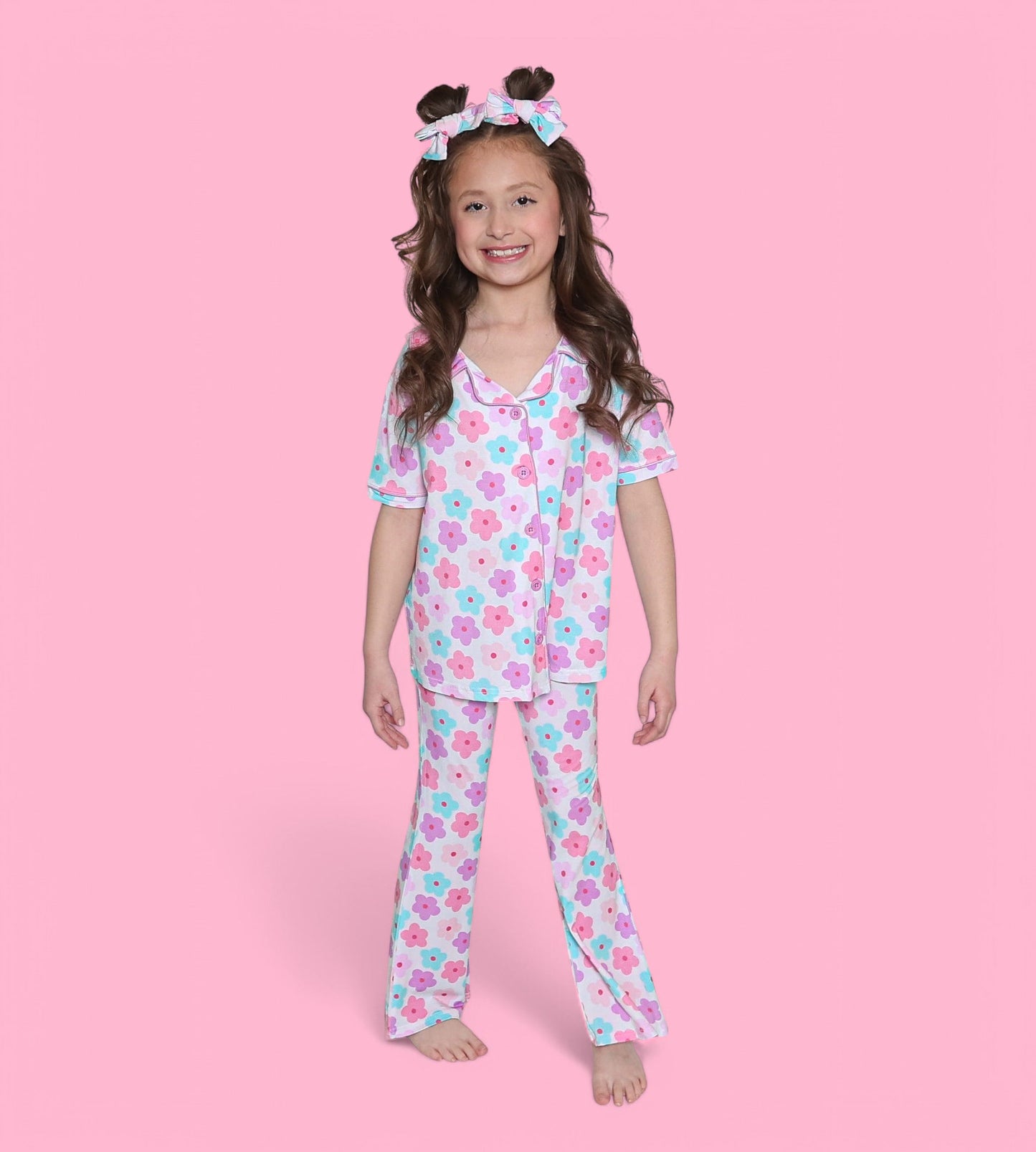VIOLET FIELDS DREAM GIRL'S FLARE SET