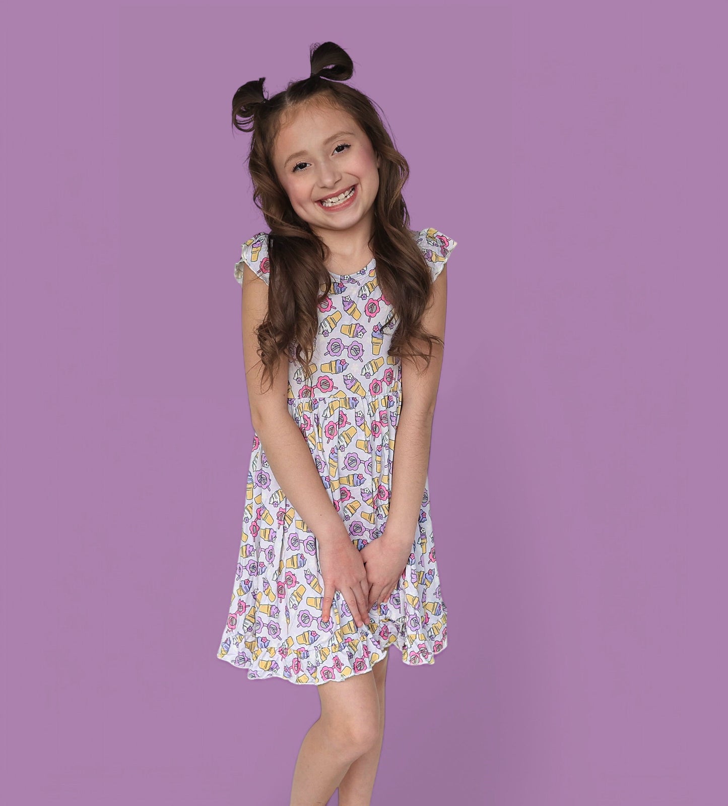 SWEET SUMMER DREAM RUFFLE DRESS