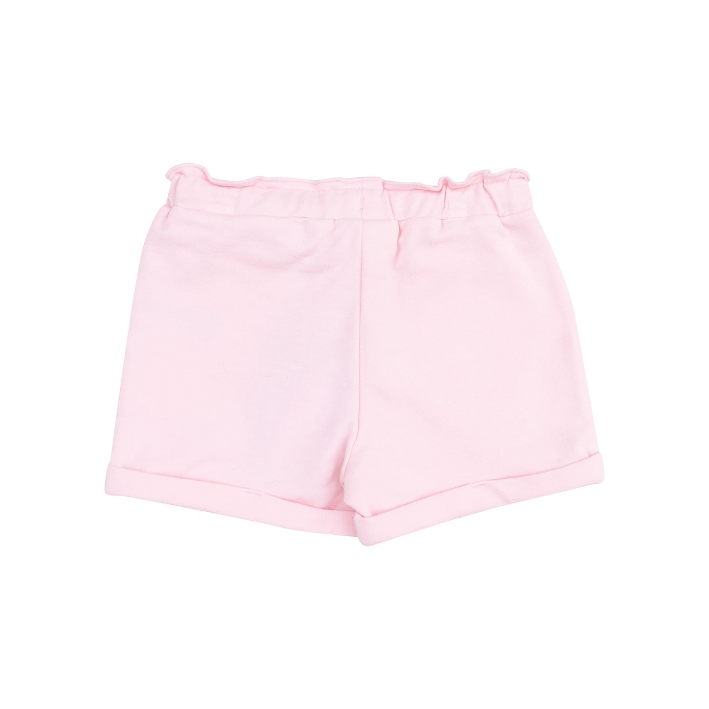 French Terry Paperbag Shorts - Pink