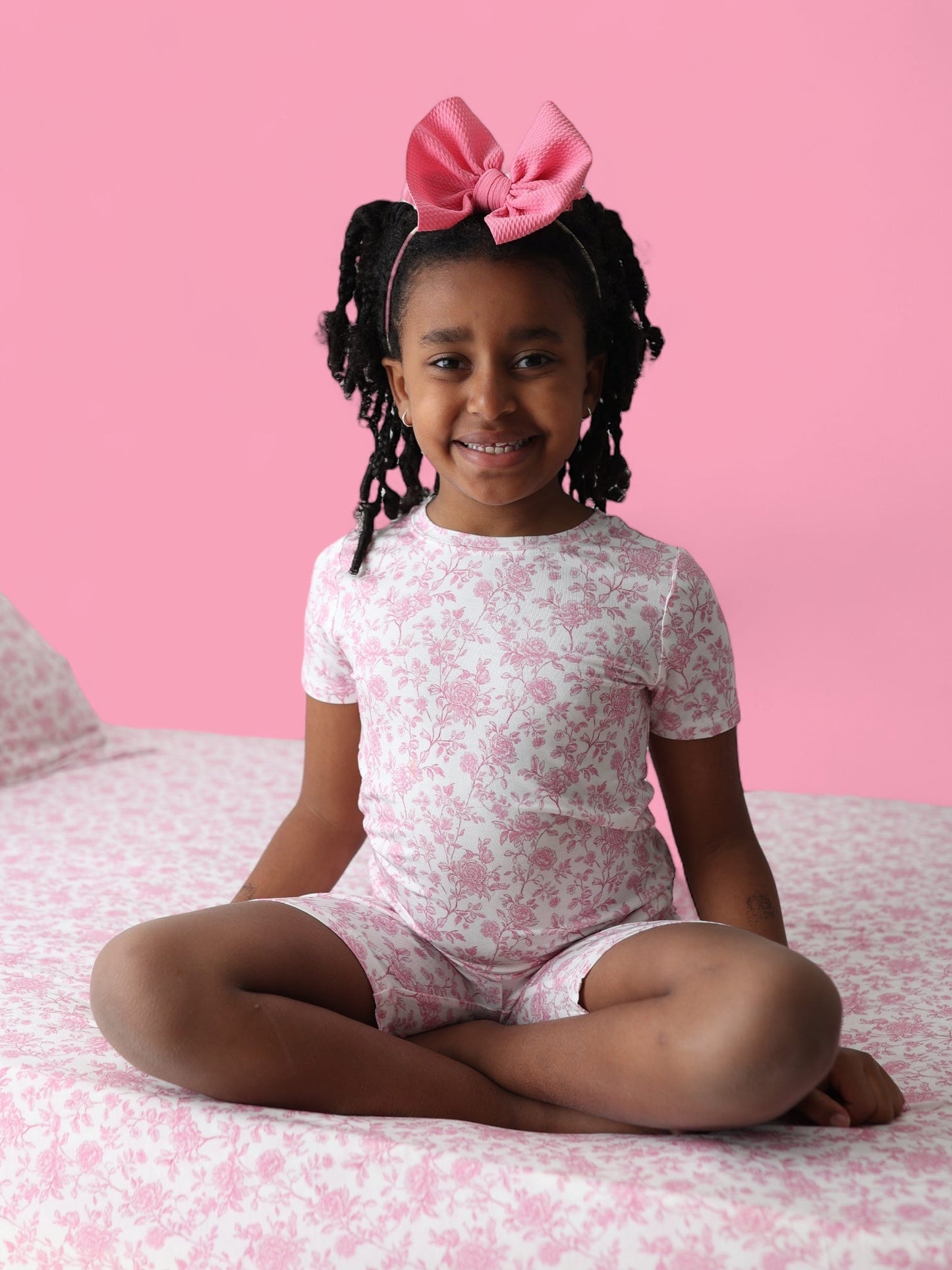 ROSEWOOD TOILE DREAM SHORT SET