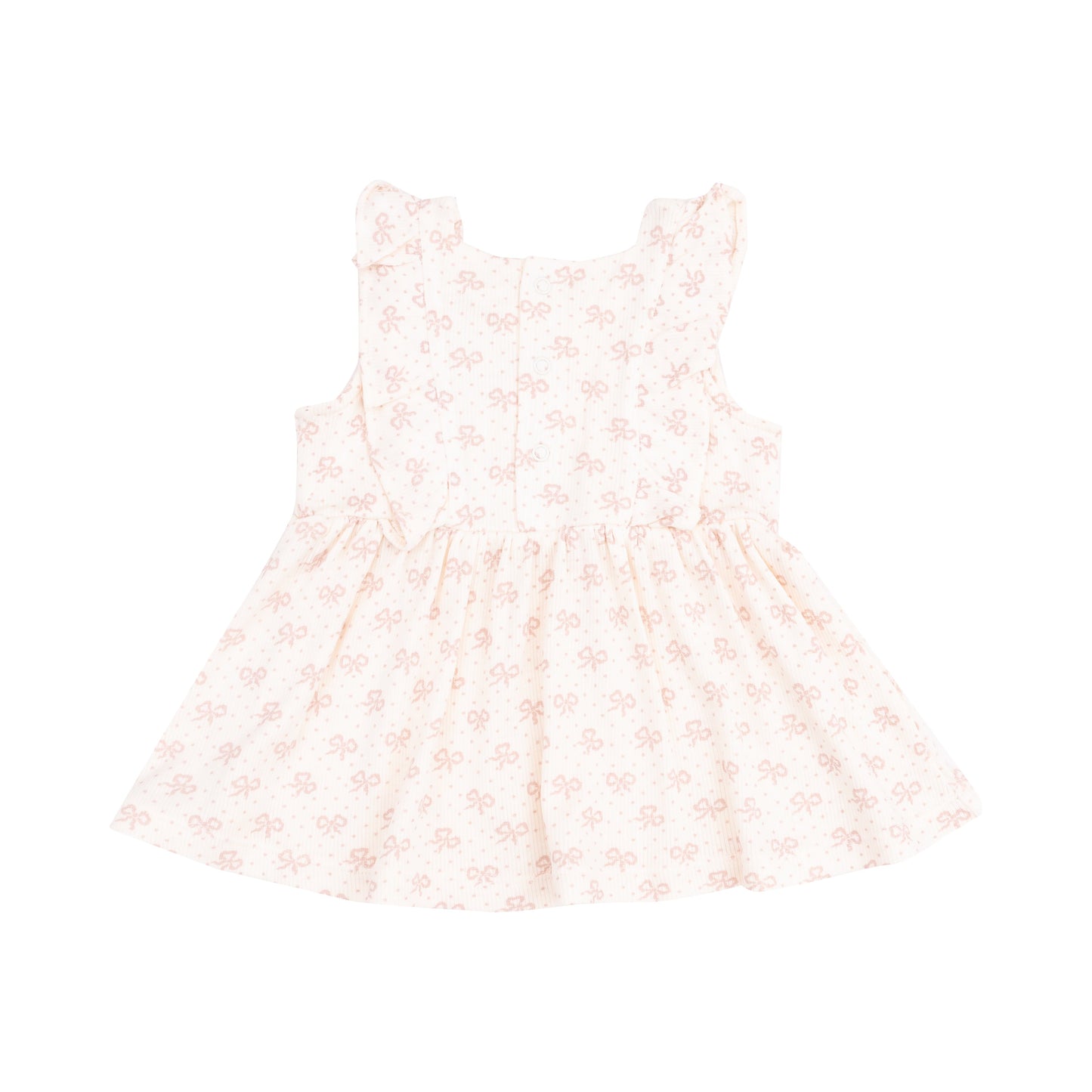 Square Neck Ruffle Tank and Bike Short - Vintage Mini Bows