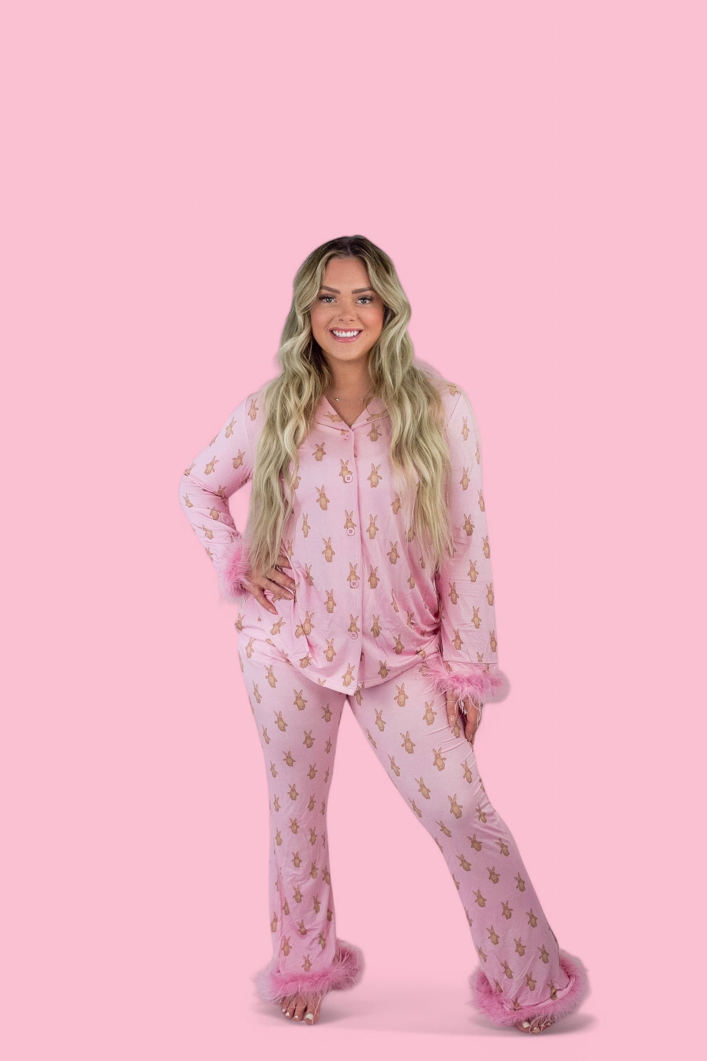 BLUSHIN' BUNNIES WOMEN'S FEATHER DREAM SET