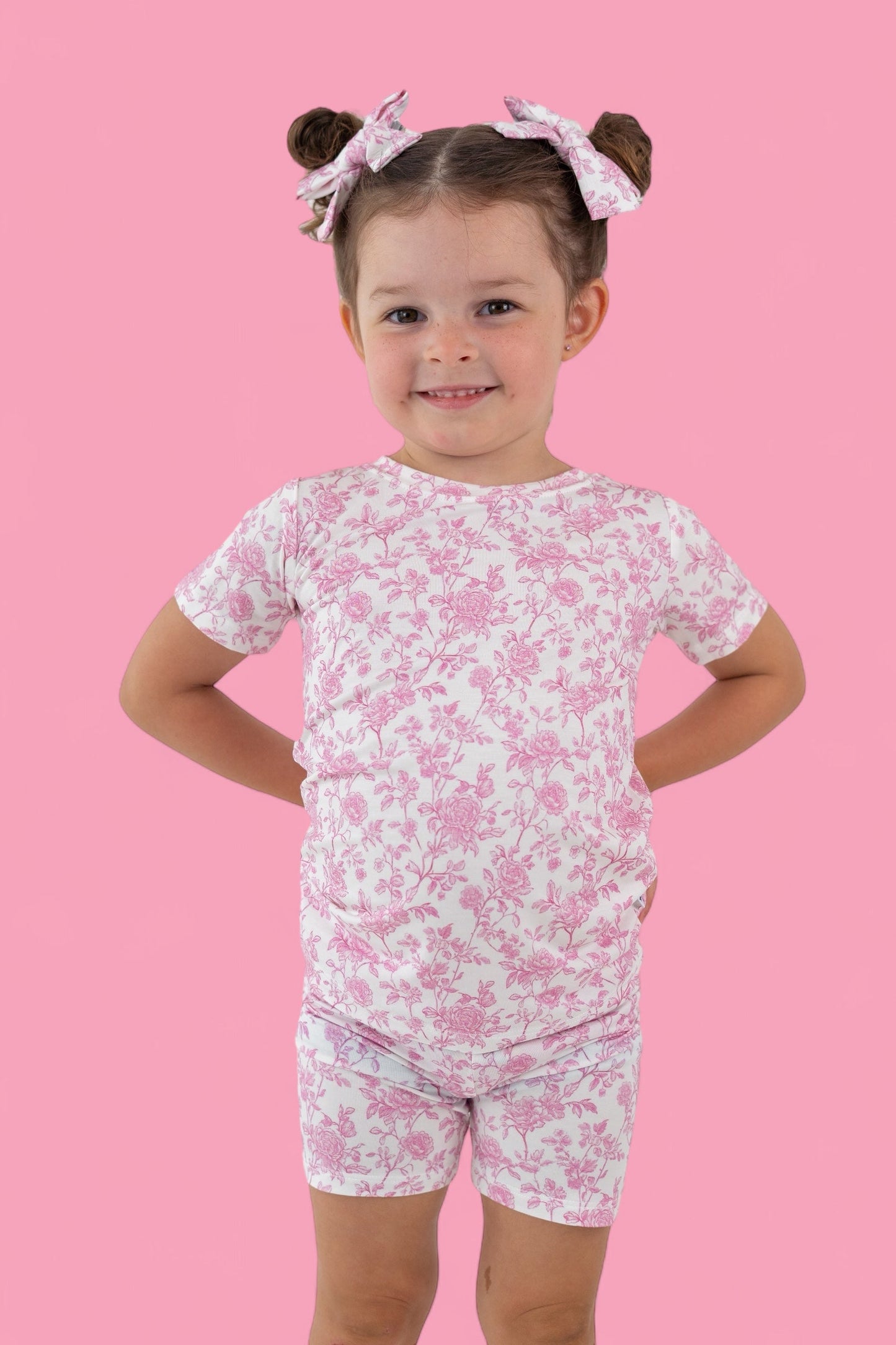 ROSEWOOD TOILE DREAM SHORT SET