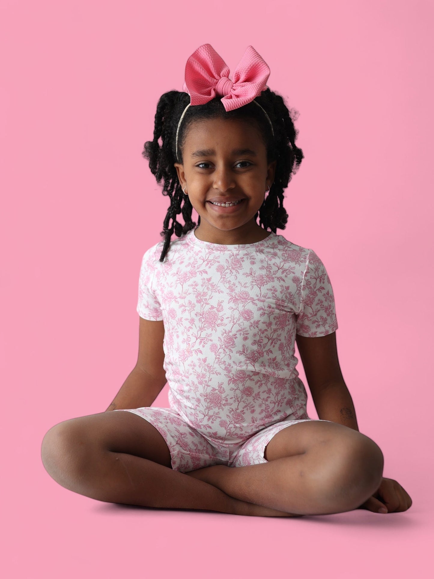 ROSEWOOD TOILE DREAM SHORT SET