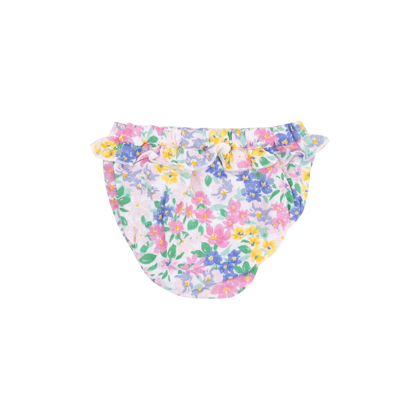 Ruffle Dress Sleeve Dress and Diaper Cover - Emma Floral